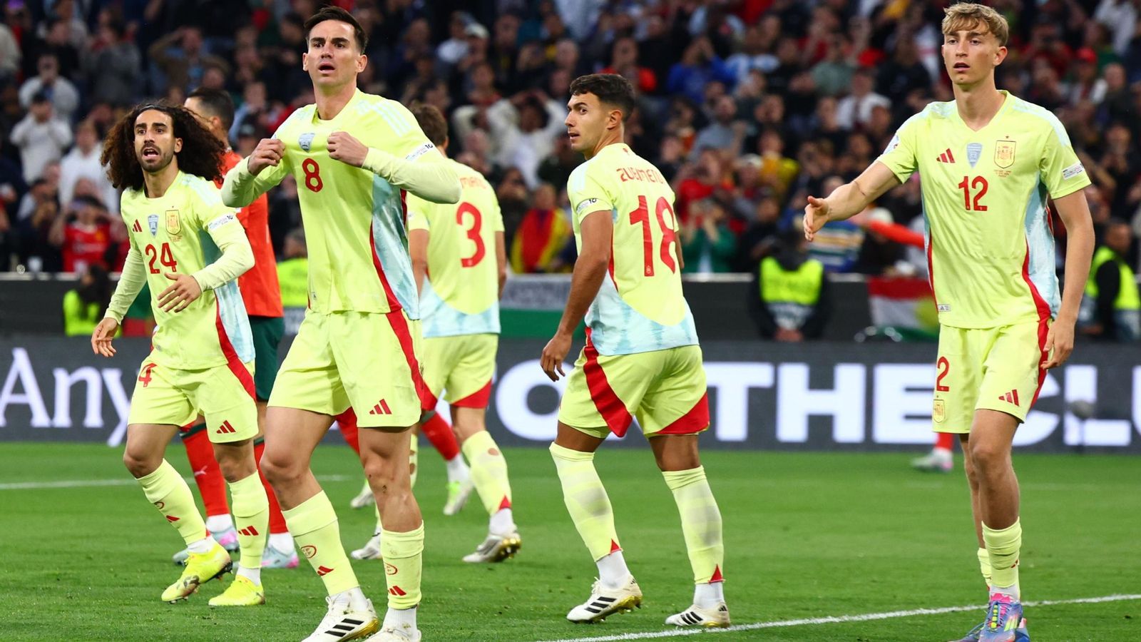 Dean Huijsen e Isco pierden la final de la Nations League en los penaltis