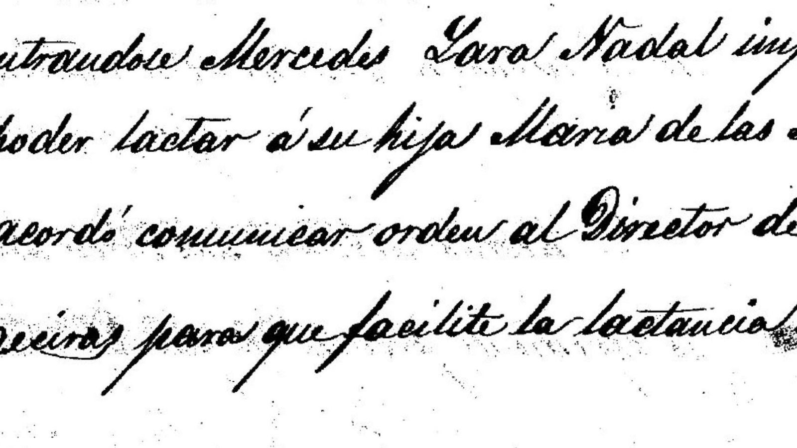 La vecina Mercedes Lara está imposibilitada para dar el pecho a su hija.