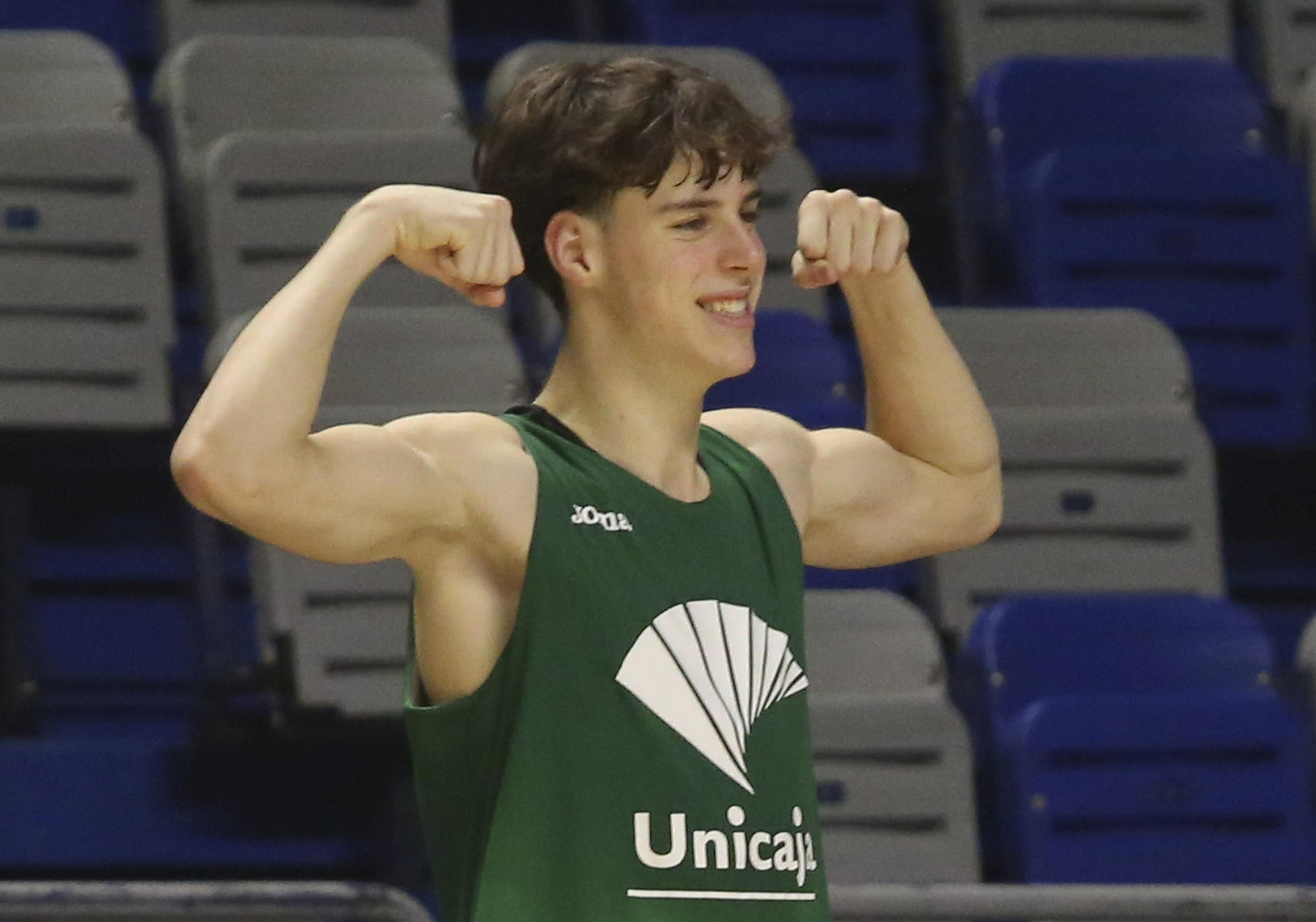 Mario Saint-Supéry, en un entrenamiento.