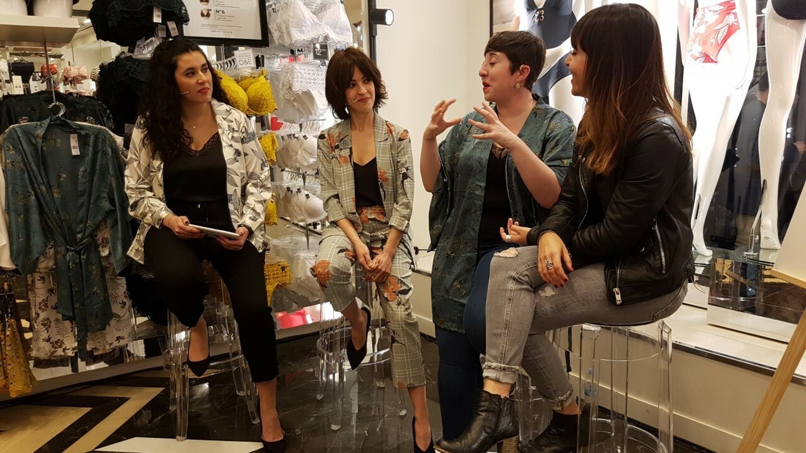 Un momento del coloquio.