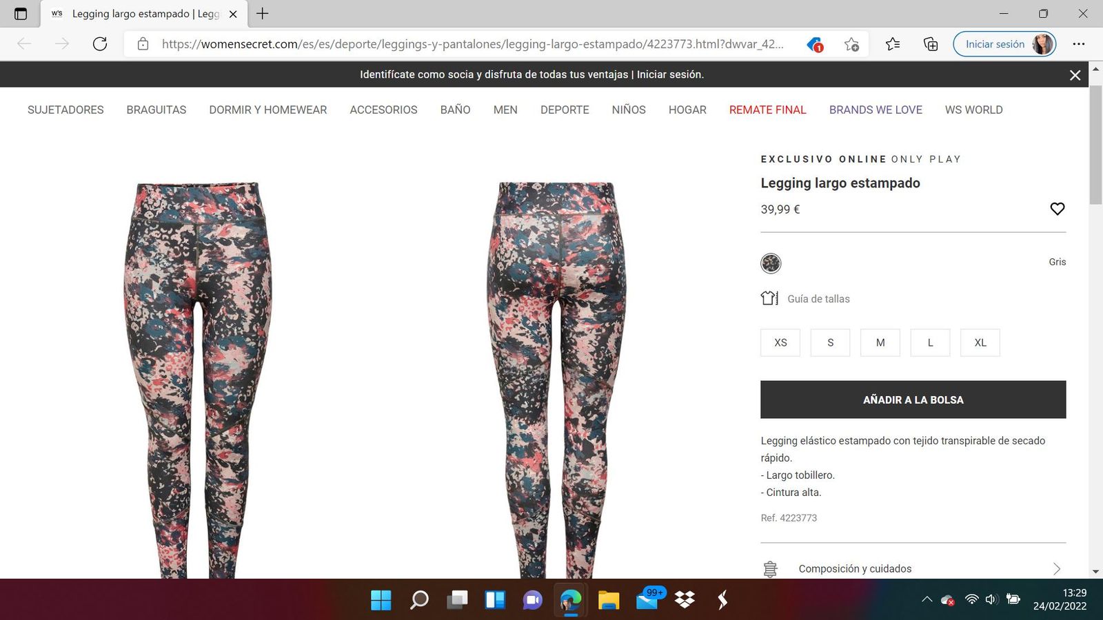 Legging estampado