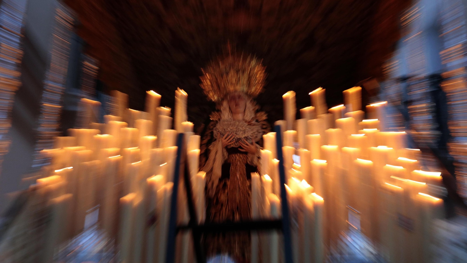 las imágenes de la Hermandad de las Penas de San vicente