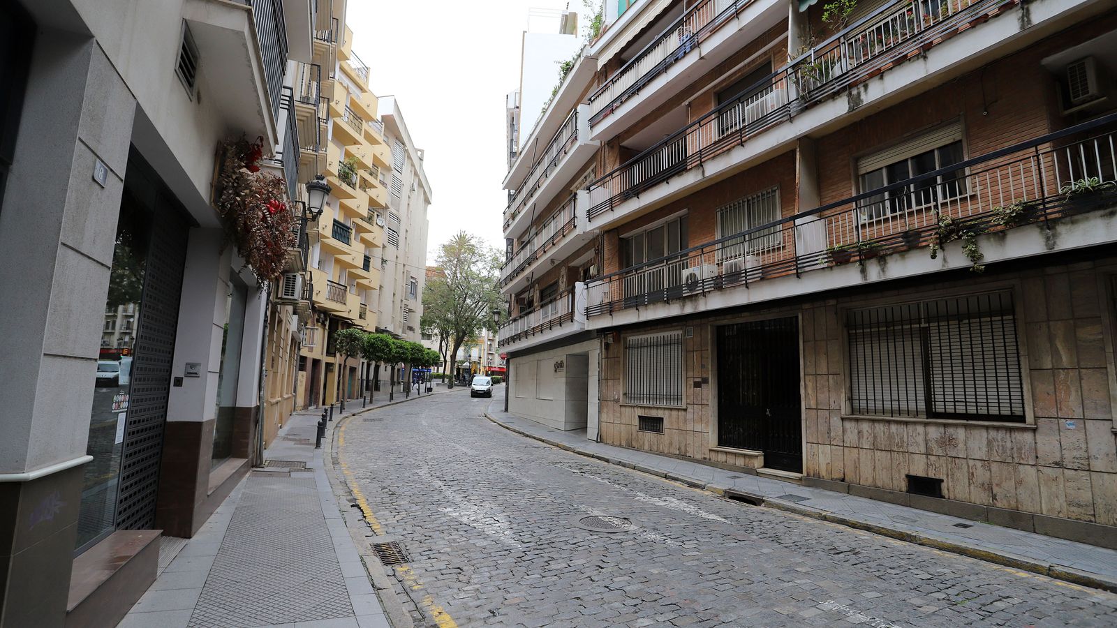 Imagen del centro de la capital onubense.