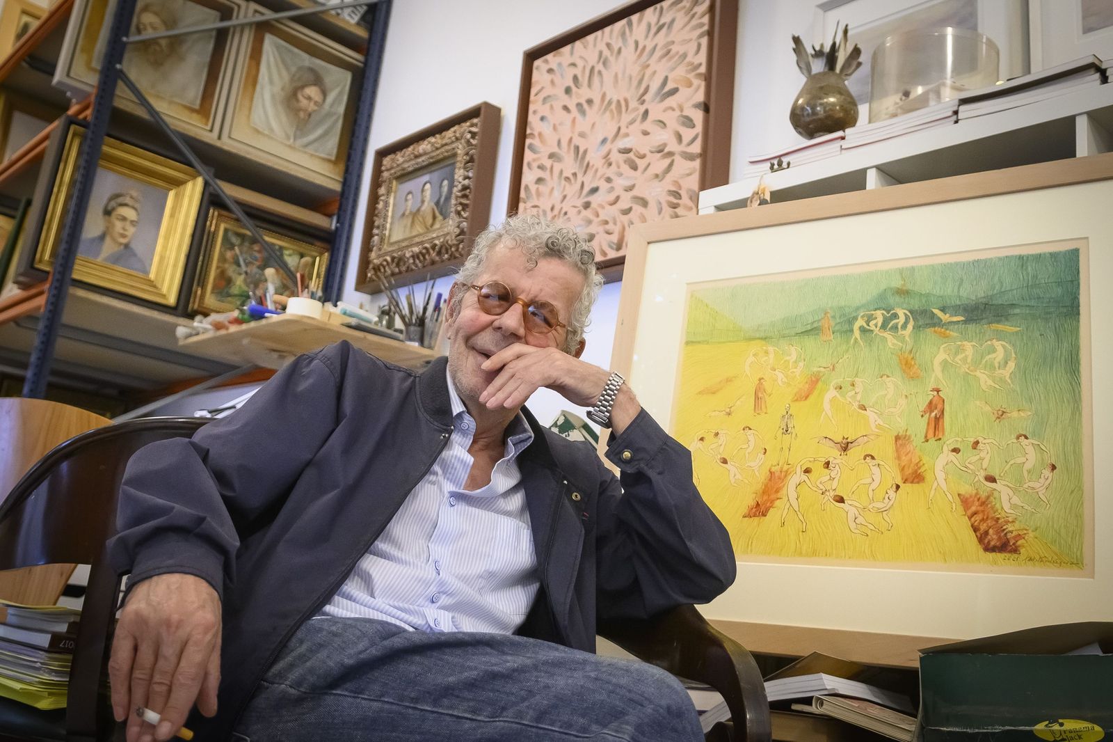 El pintor sevillano Fausto Velázquez.