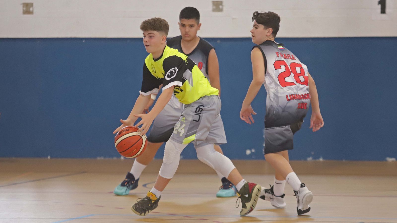Tercera jornada del campeonato de Andalucía de Baloncesto infantil masculino en La Línea