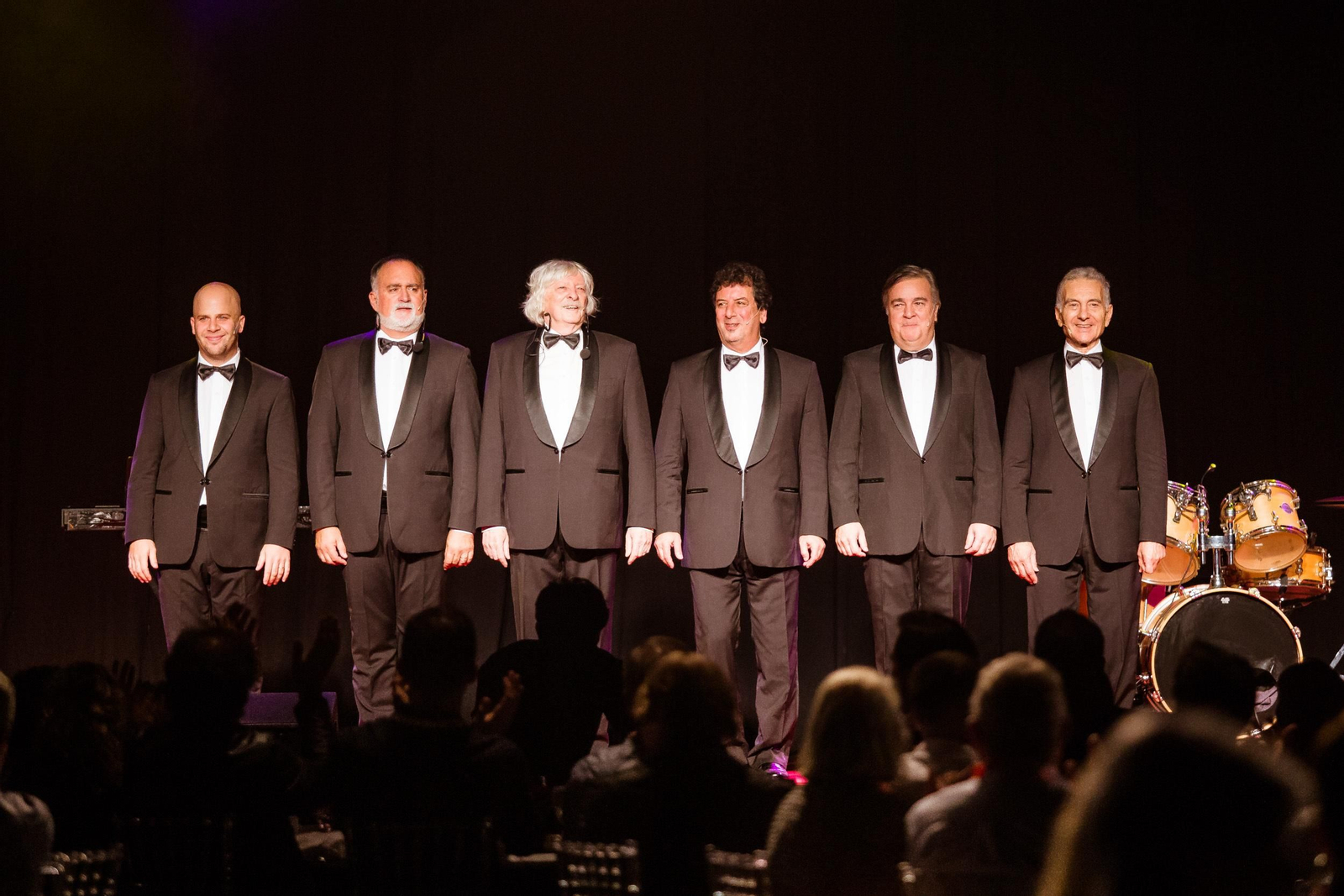 Tomás Mayer Wolf, Martín O’Connor, Carlos López Puccio, Tato Turano, Roberto Antier y Jorge Maronna: la formación con la que Les Luthiers regresarán a Sevilla..