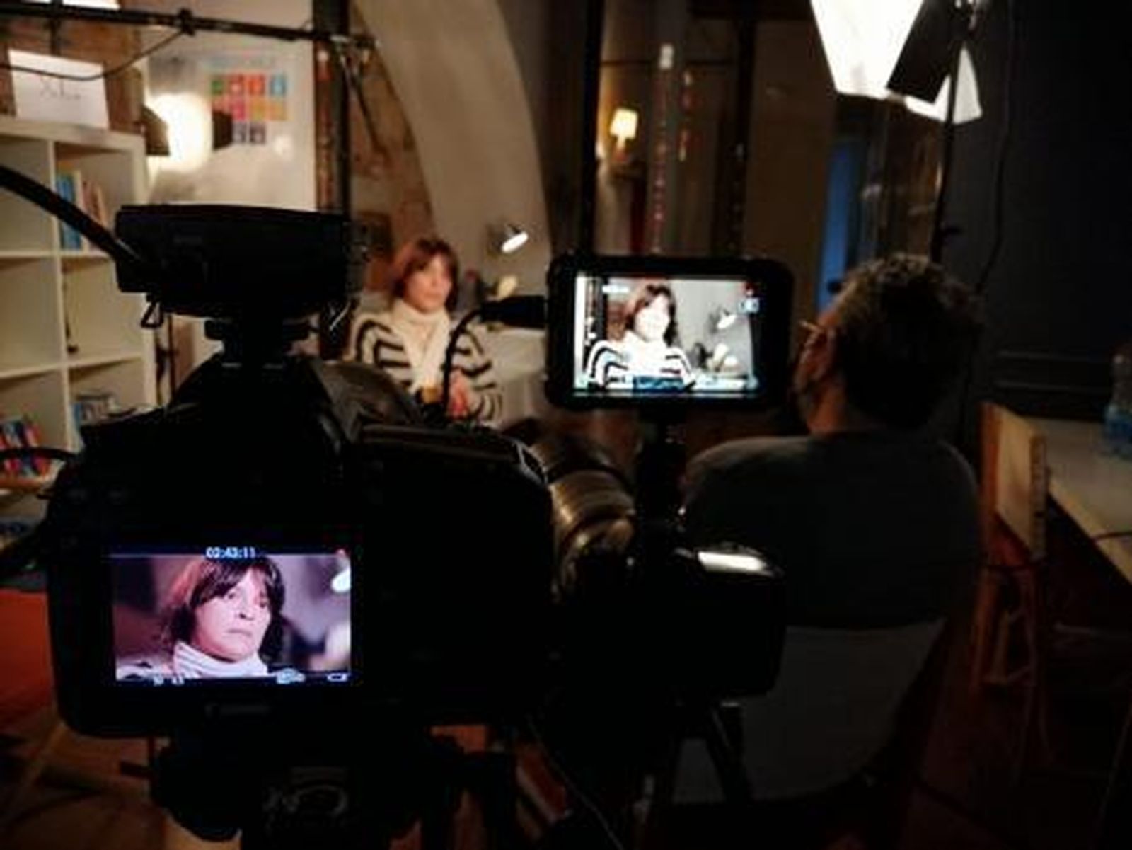 Una de las entrevistas a las chicas de oro del  hockey de 92