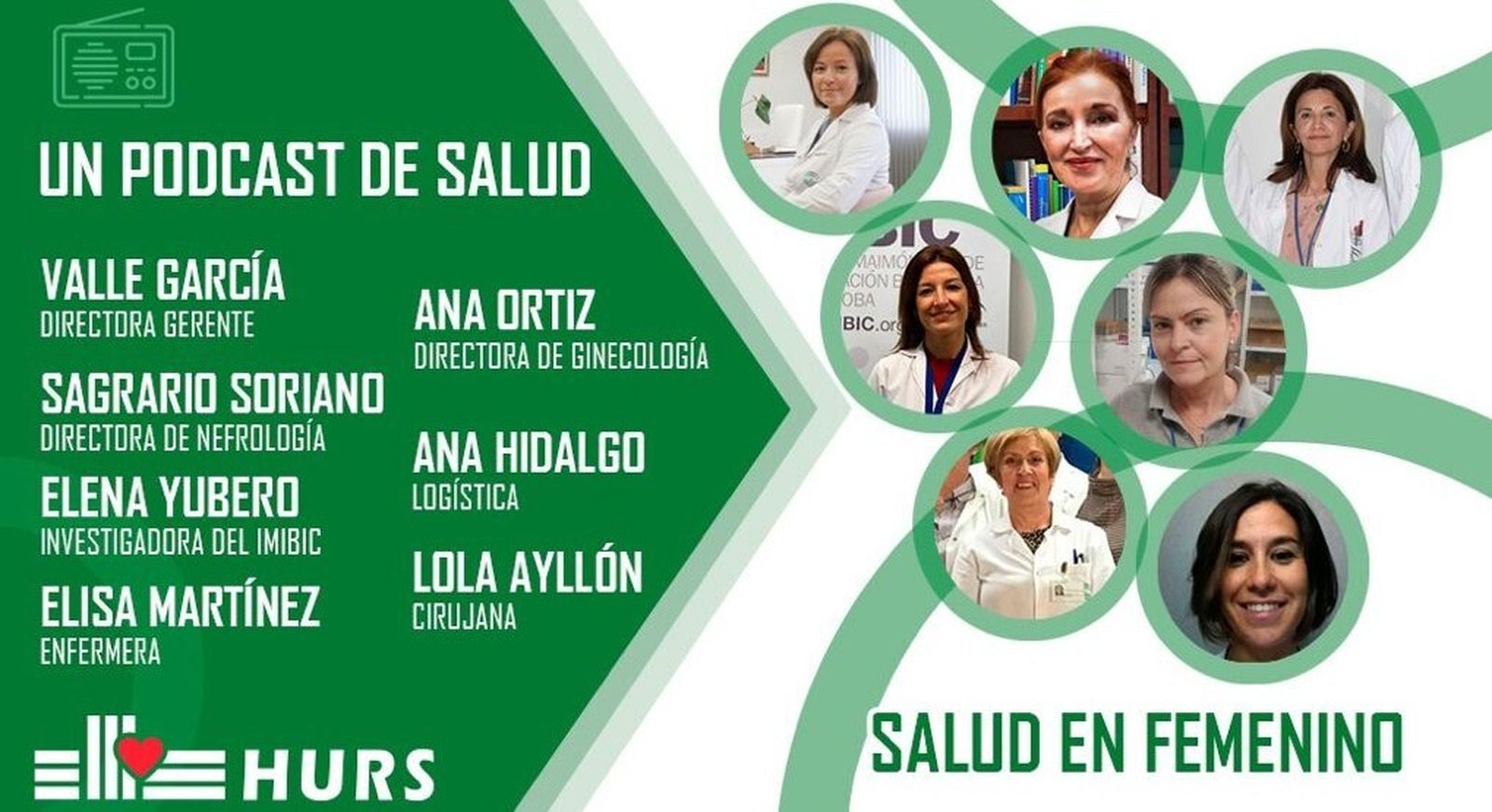 Uno de los programas del podcast del Reina Sofía, dedicada a la Salud en femenino.