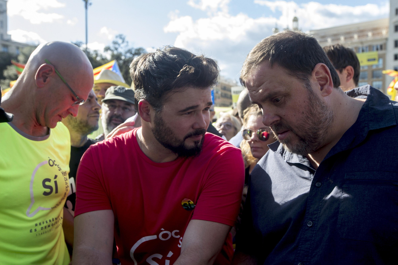 La manifestación independentista de la Diada, en imágenes
