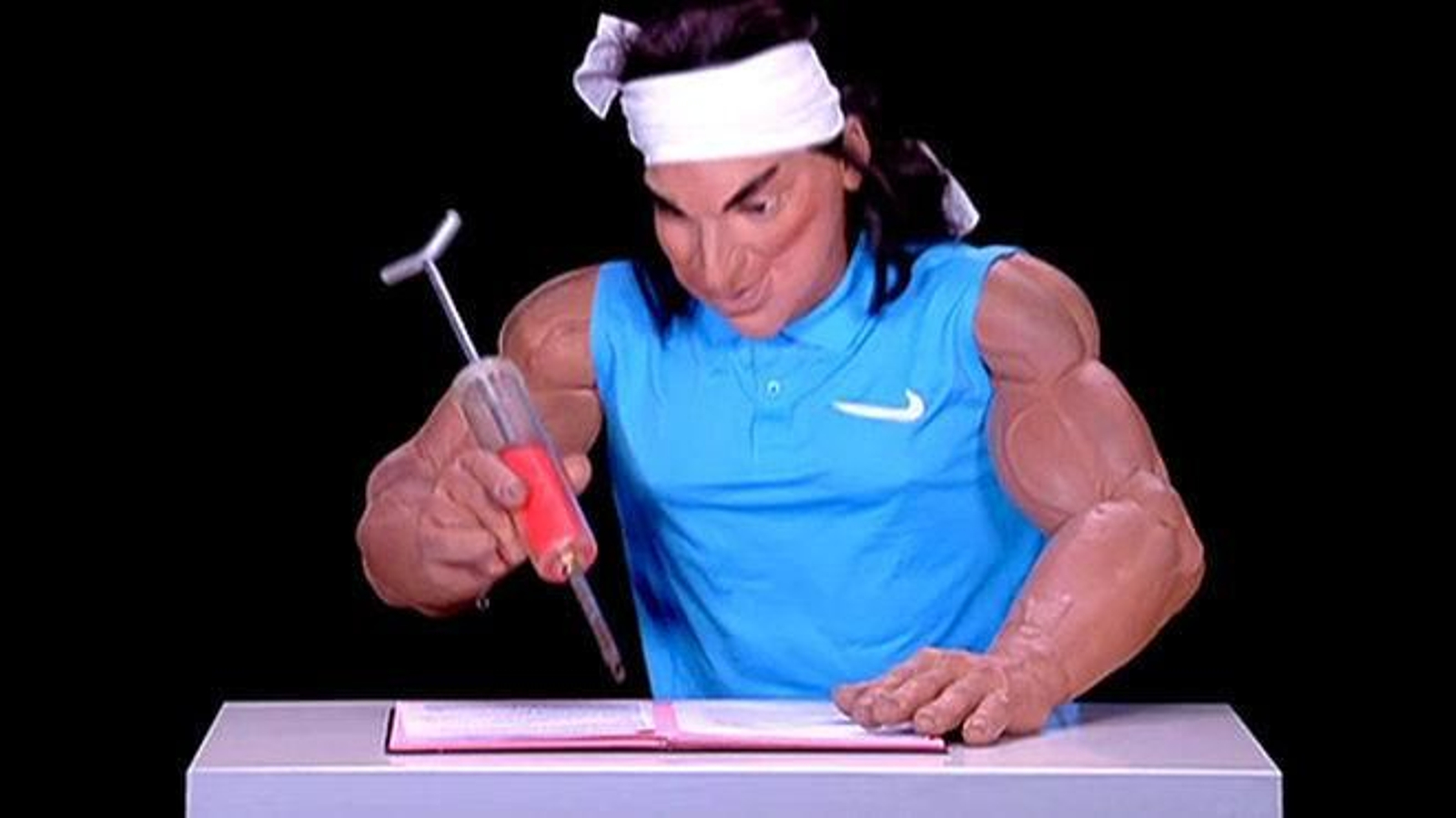 El guiñol de Rafa NAdal.