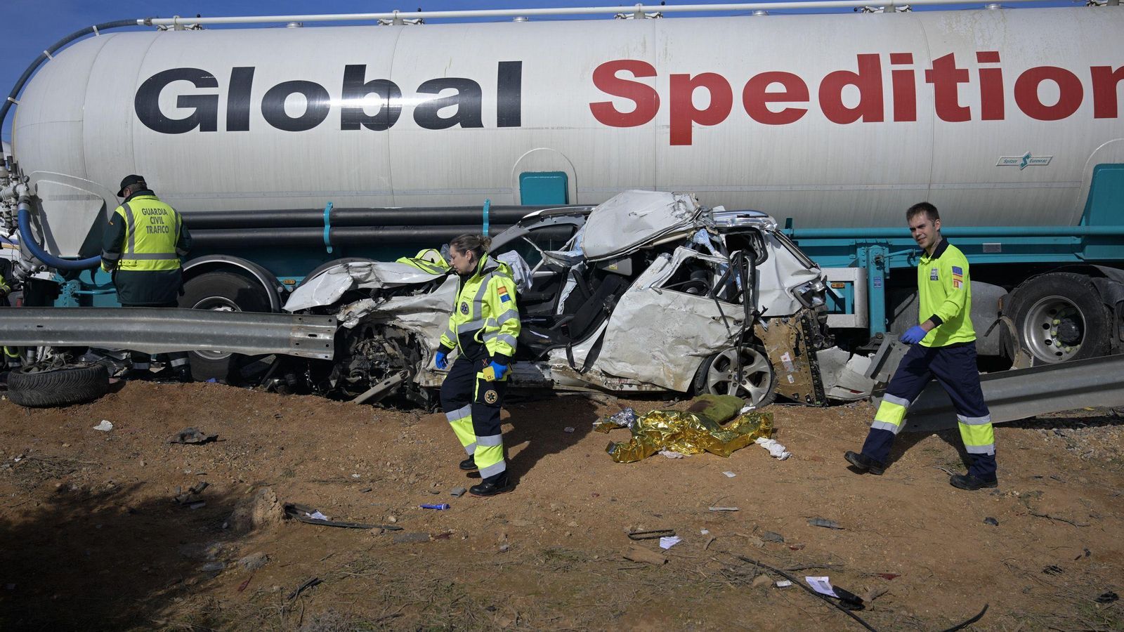 El accidente de la A-4.