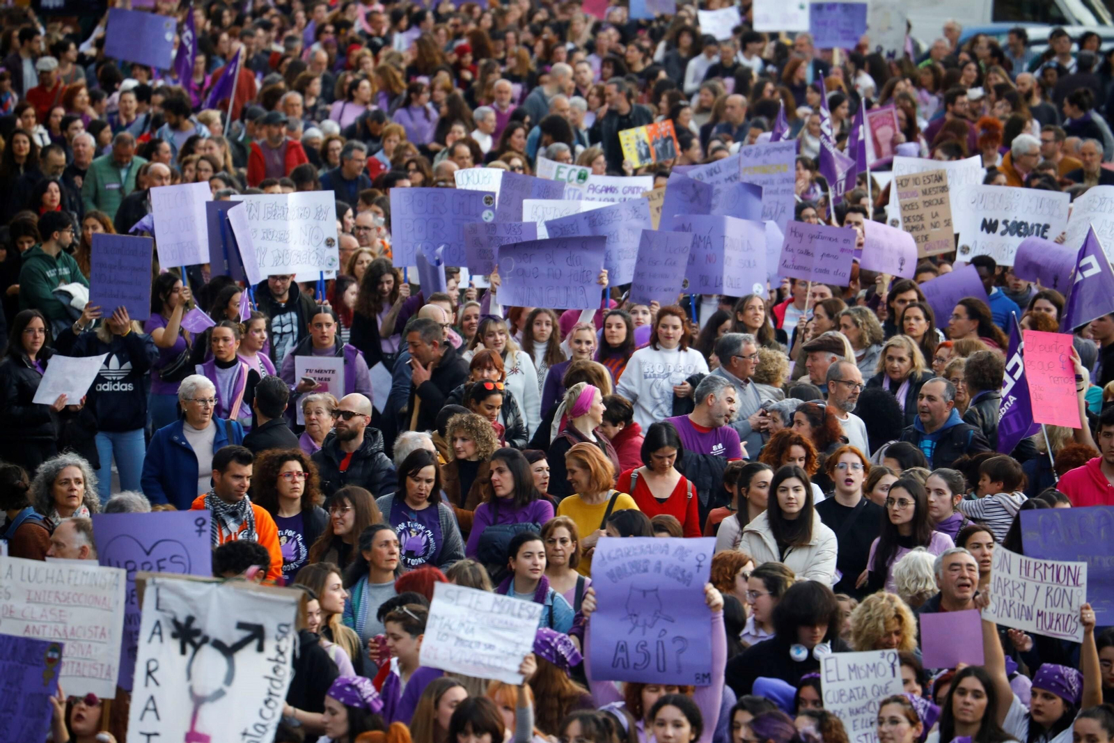 La manifestación del 8M en Córdoba, en imagenes
