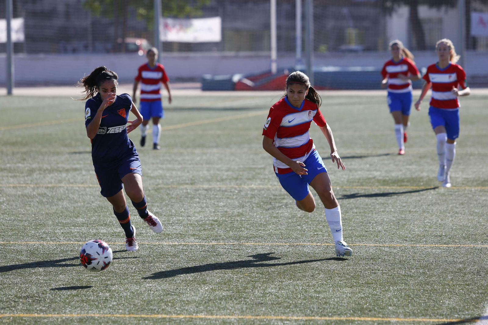Imagen de un encuentro del equipo en la presente temporada