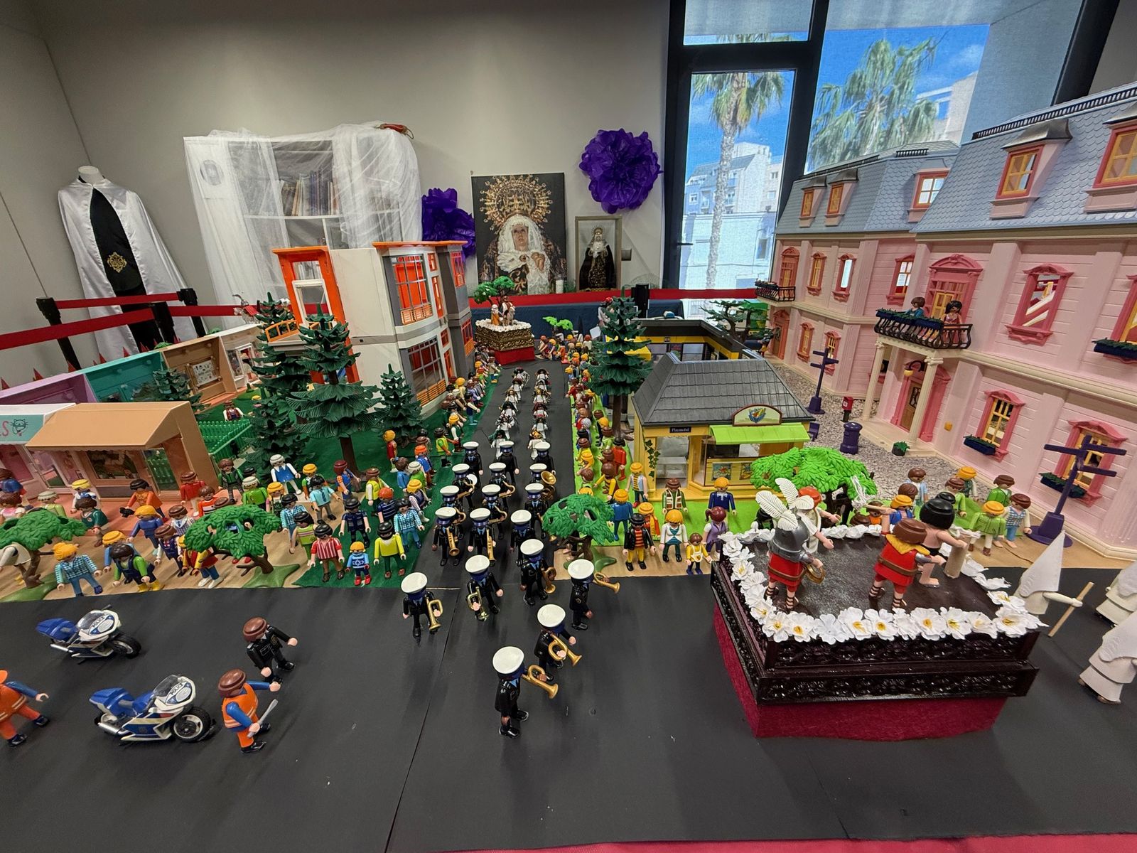 Exposición de Playmobil en Roquetas de Mar