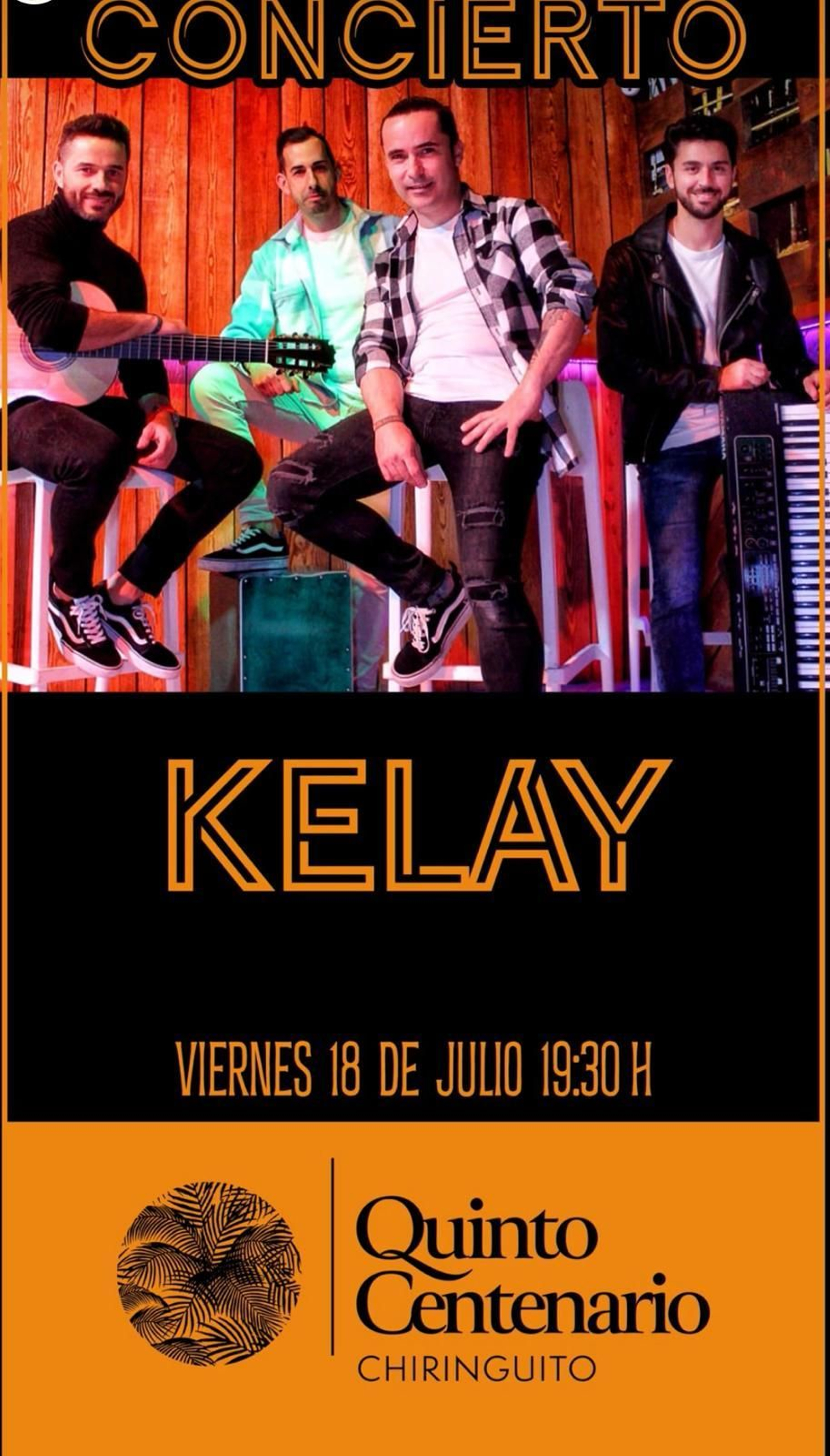 Kelay en Chiringuito Quinto Centenario, de Sanlúcar.