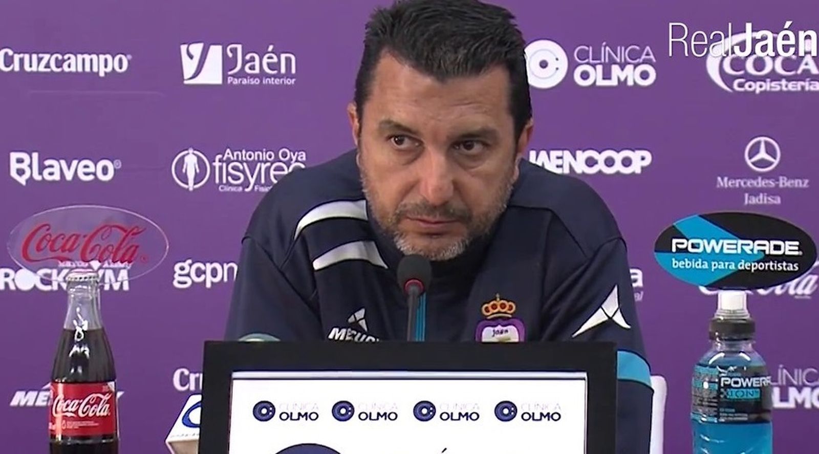 Barla, en su etapa en el Real Jaén.