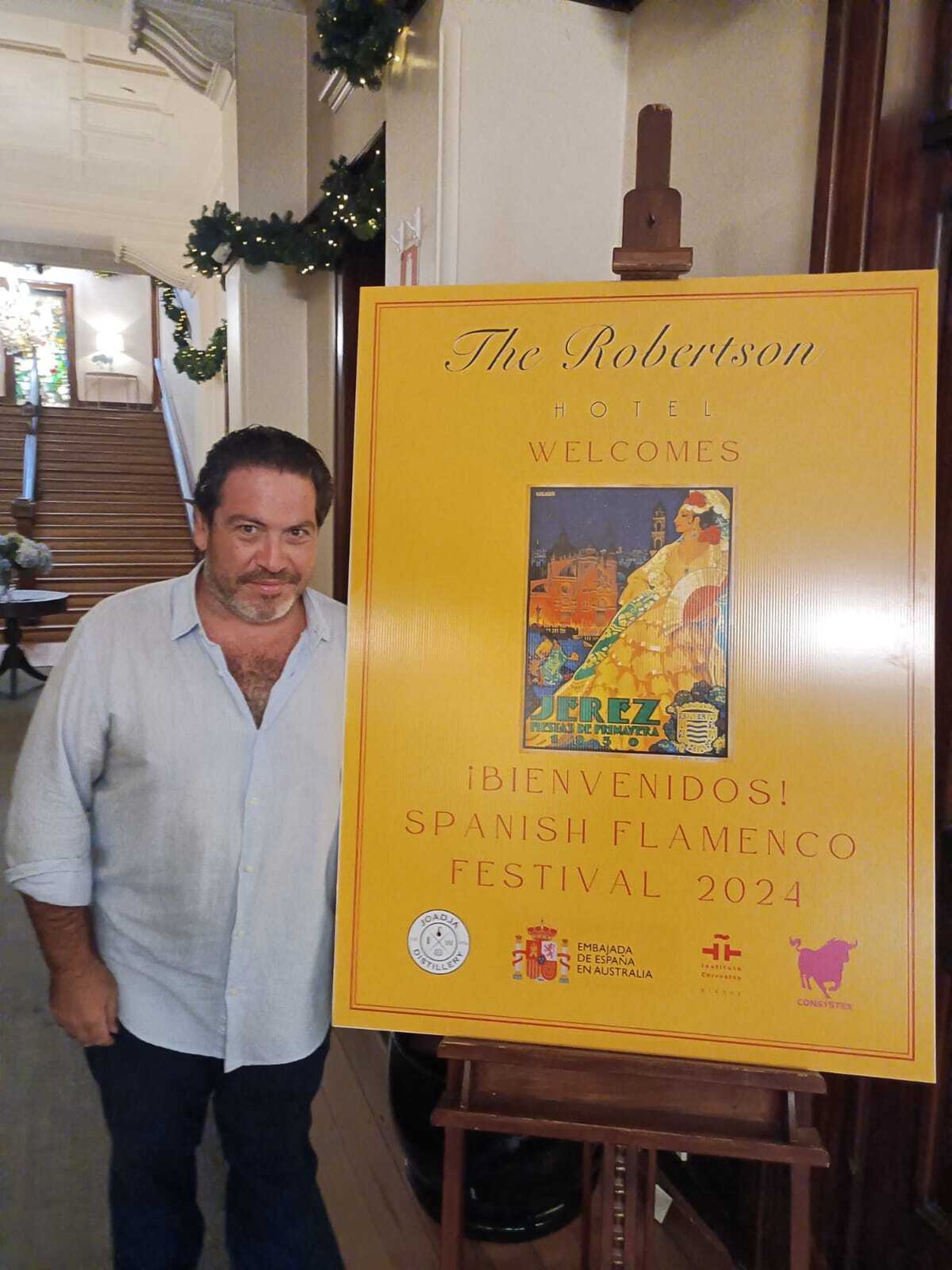 Luis Lara fue el encargado de maridar vinos y palos flamencos, con su guitarra.