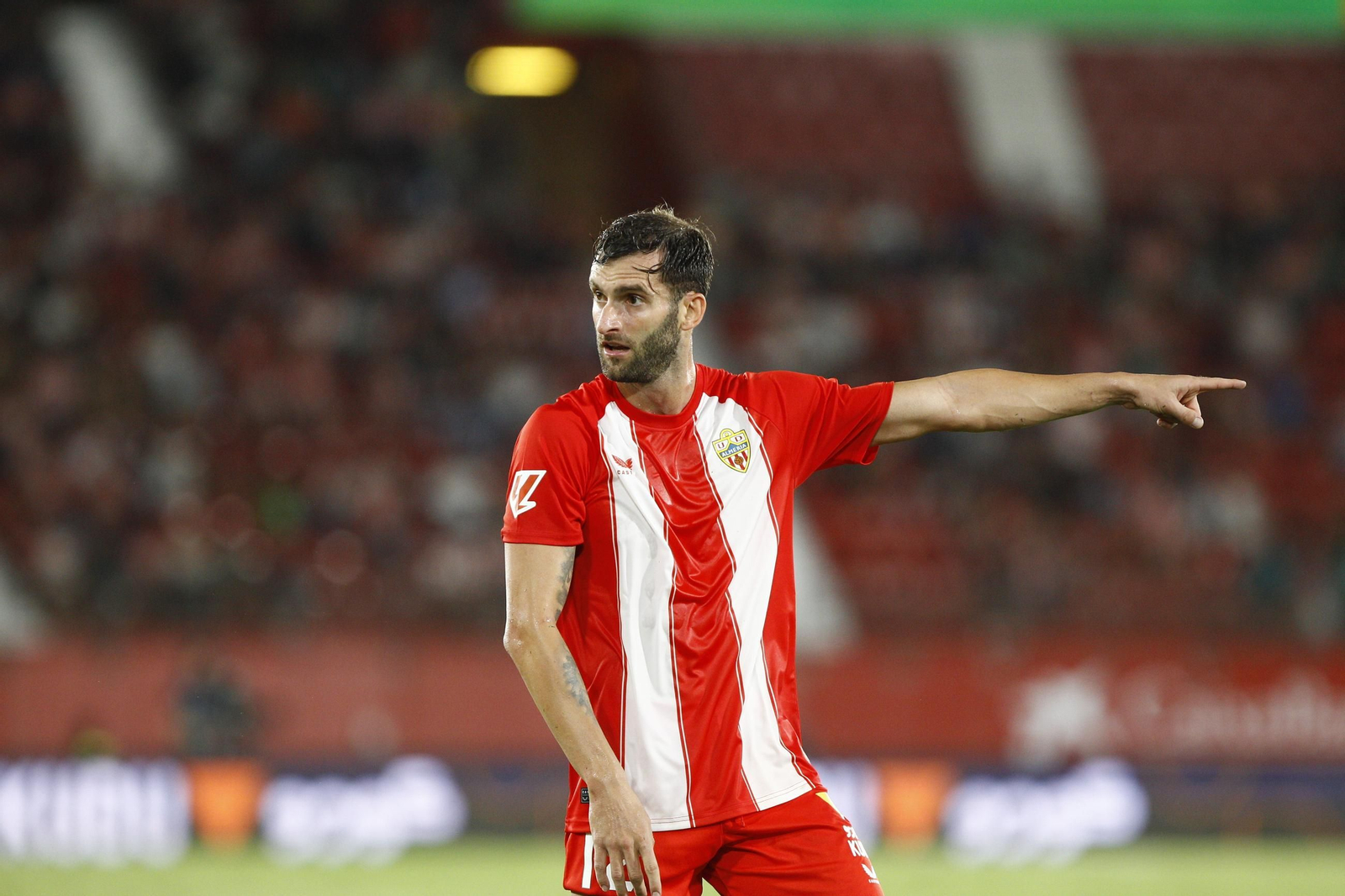 Las imágenes del partido de fútbol U.D. Almería-S.D. Eibar