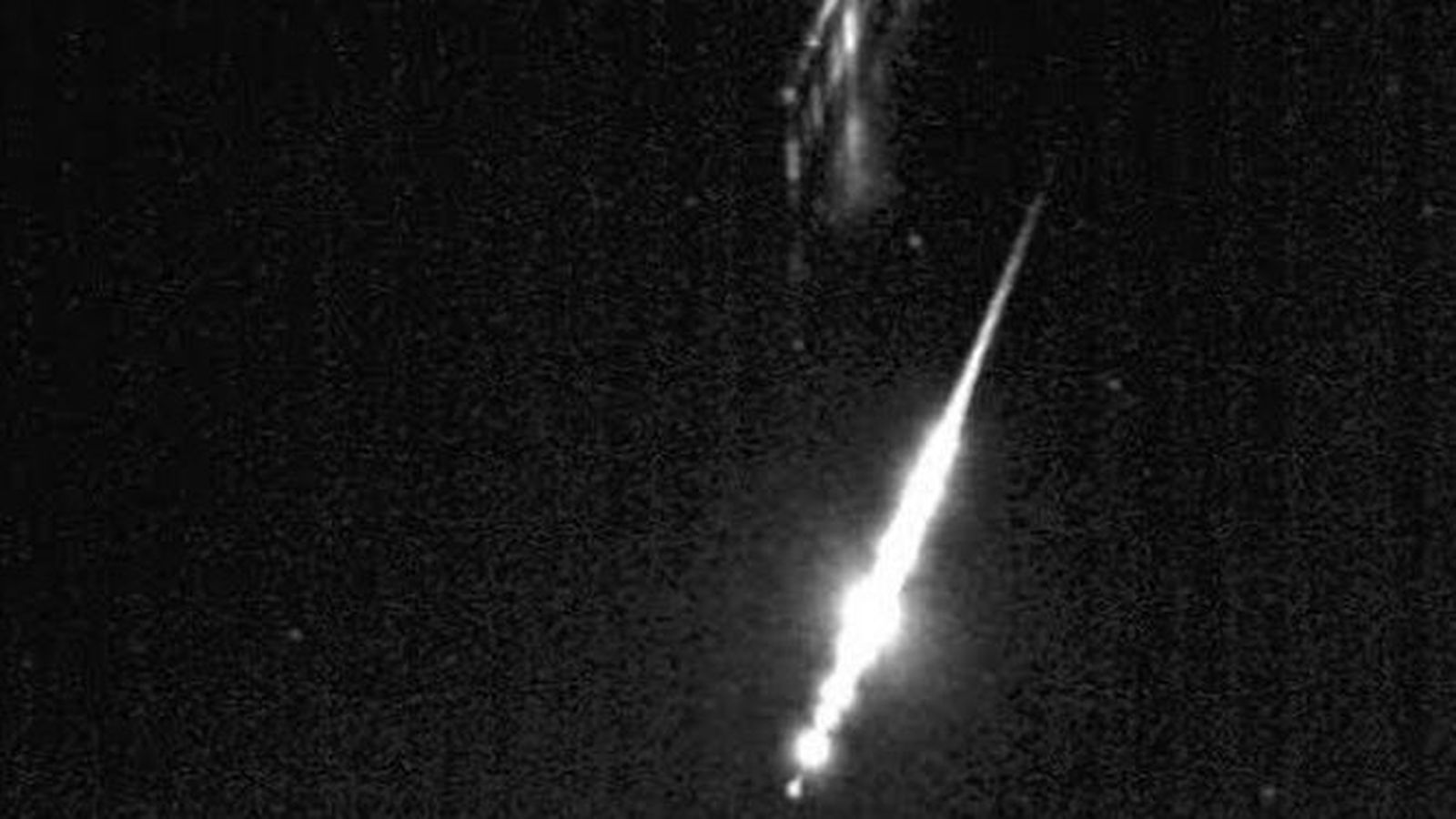 Una bola de fuego pasando por Andalucía