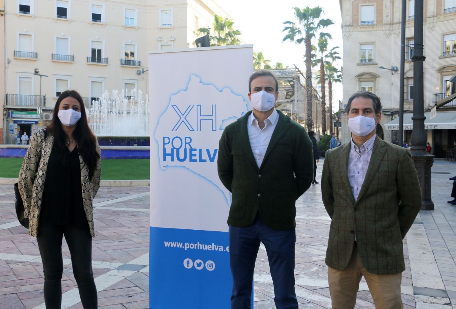 Representantes de 'Por Huelva', el nuevo partido político de la provincia
