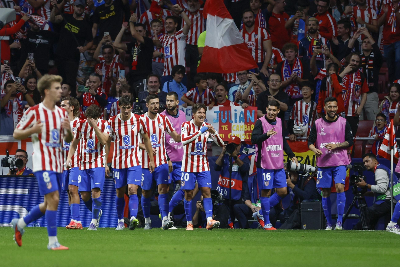 Las fotos del Atlético de Madrid-Eintracht