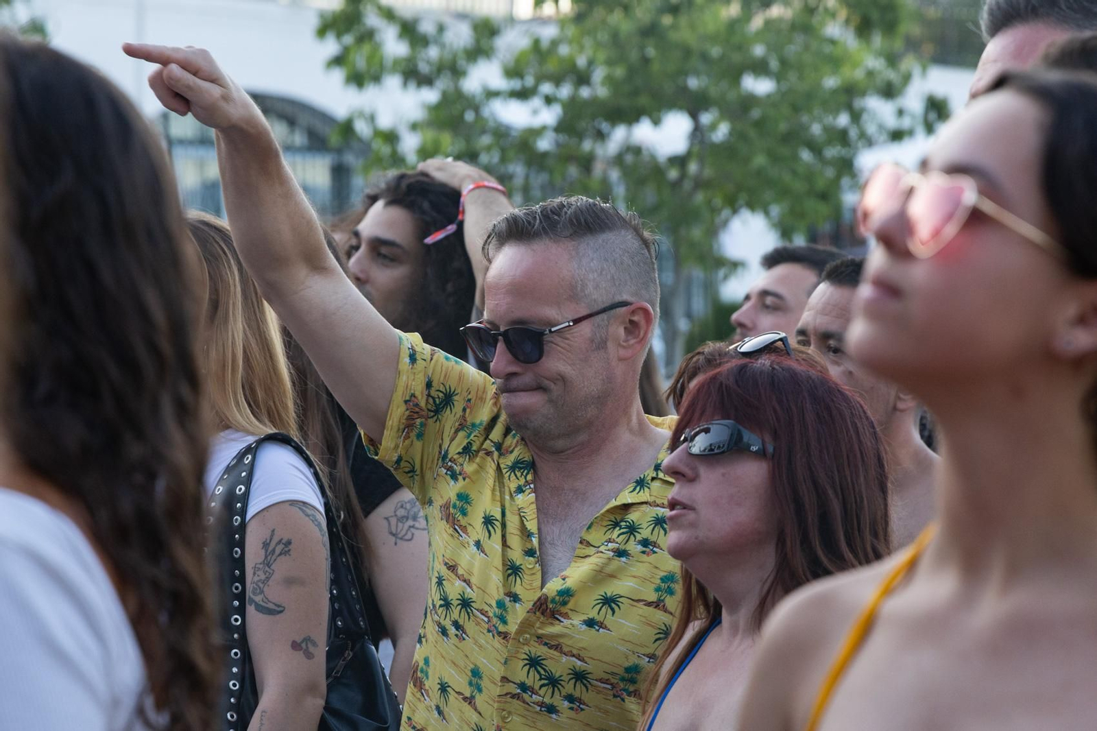 Así disfrutó el público en el festival Vértigo de Martos