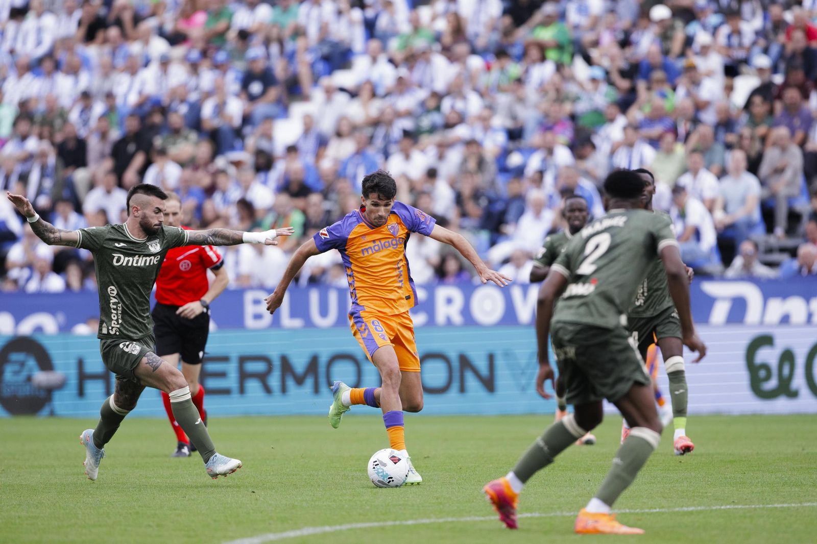 Leganés-Málaga CF, en fotos