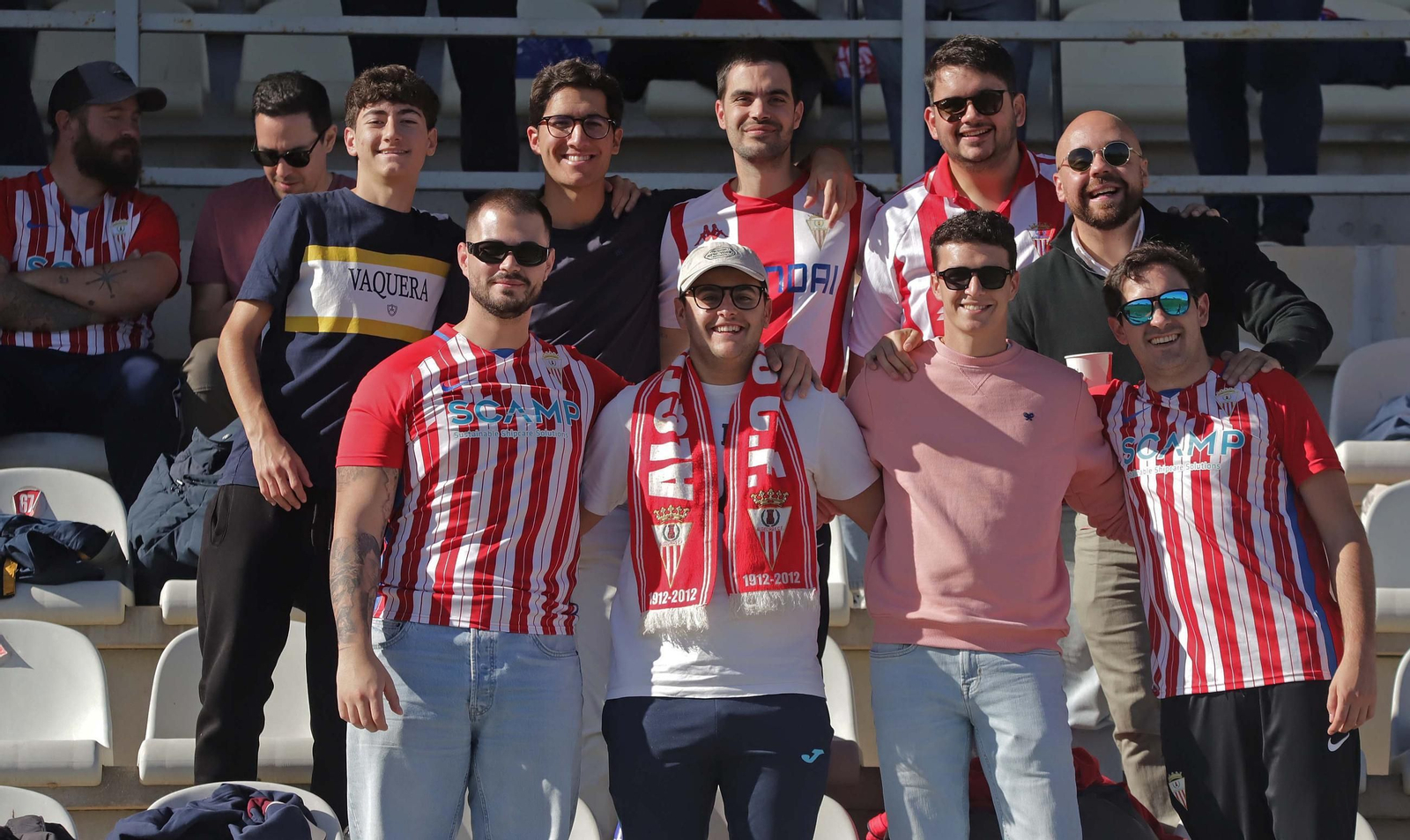 Búscate en el Nuevo Mirador durante el Algeciras - Atlético Madreliño de Primera Federación