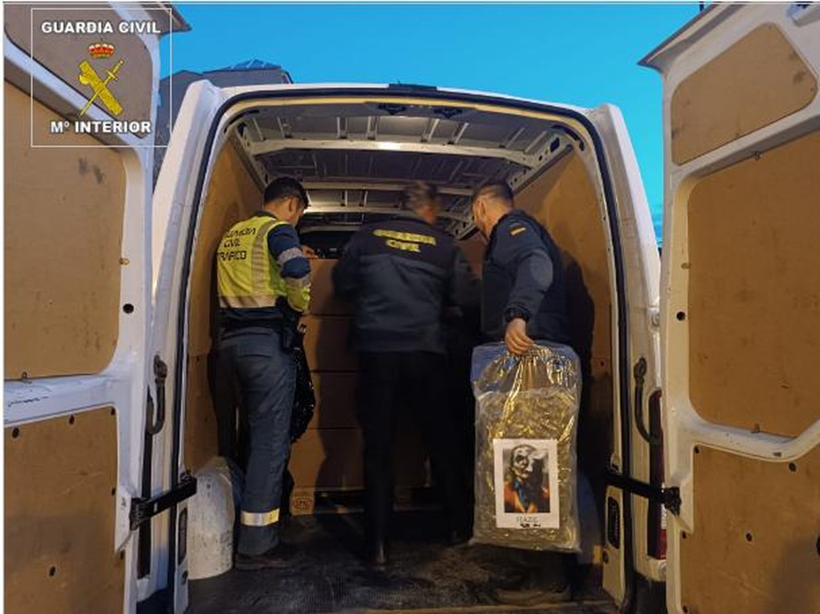 Imagen facilitada por la Guardia Civil.