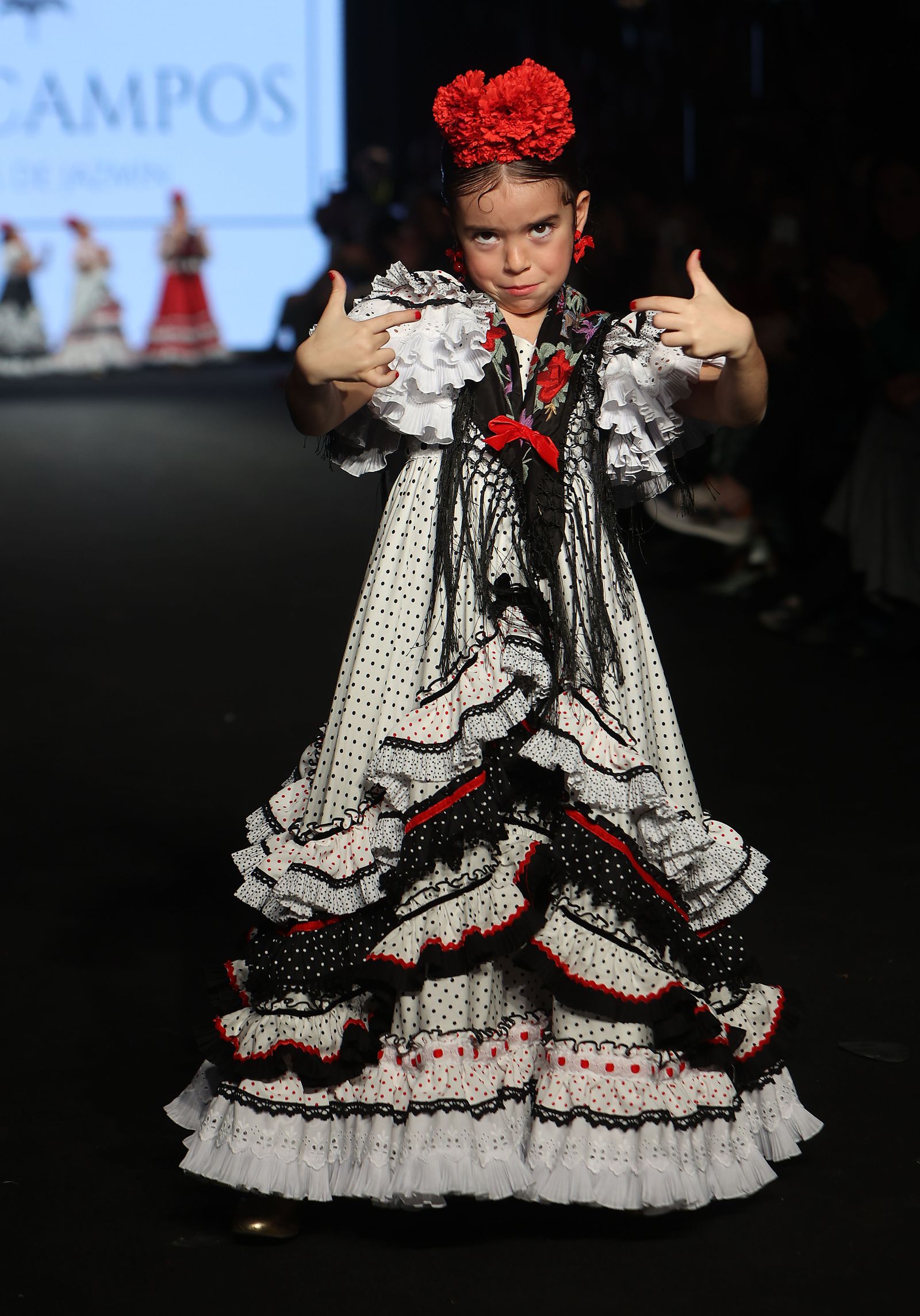 Desfile infantil de Ana Campos Collection en We Love Flamenco 2024, TODAS LAS FOTOS