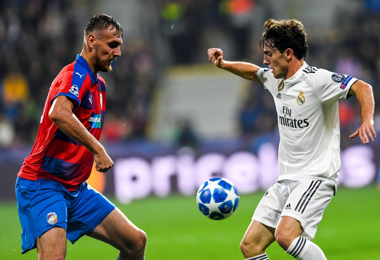 Las imágenes del Viktoria Plzen-Real Madrid