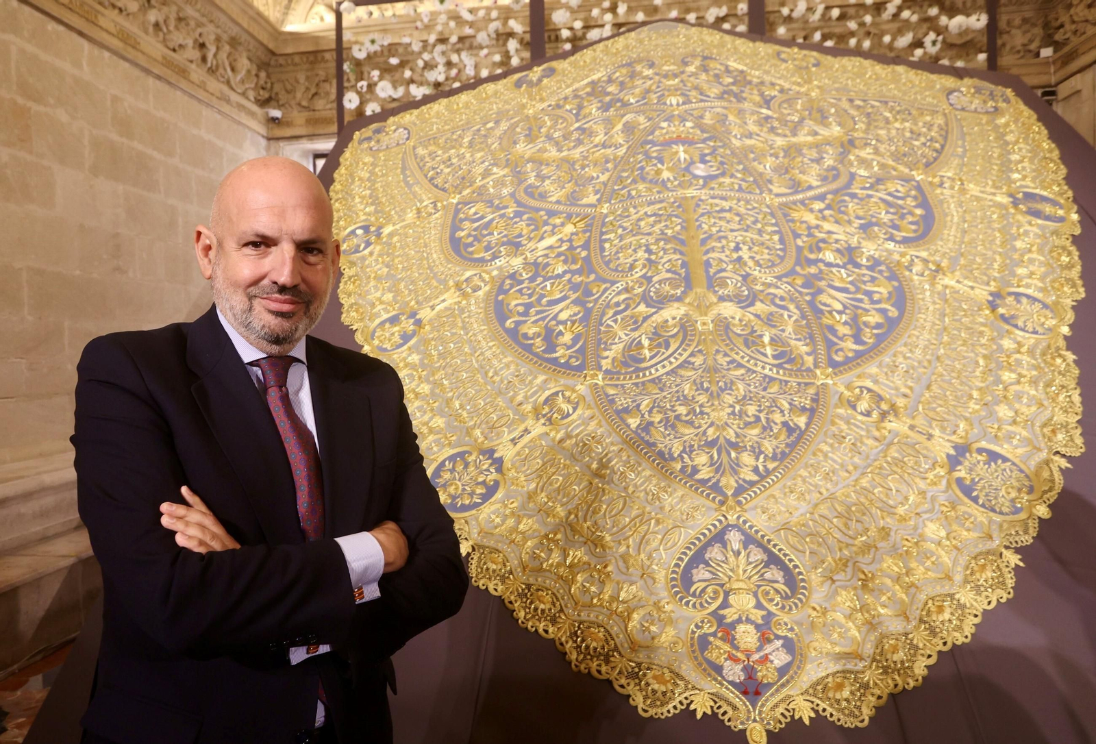 Manuel Alés, delegado de Fiestas Mayores, durante la entrevista.