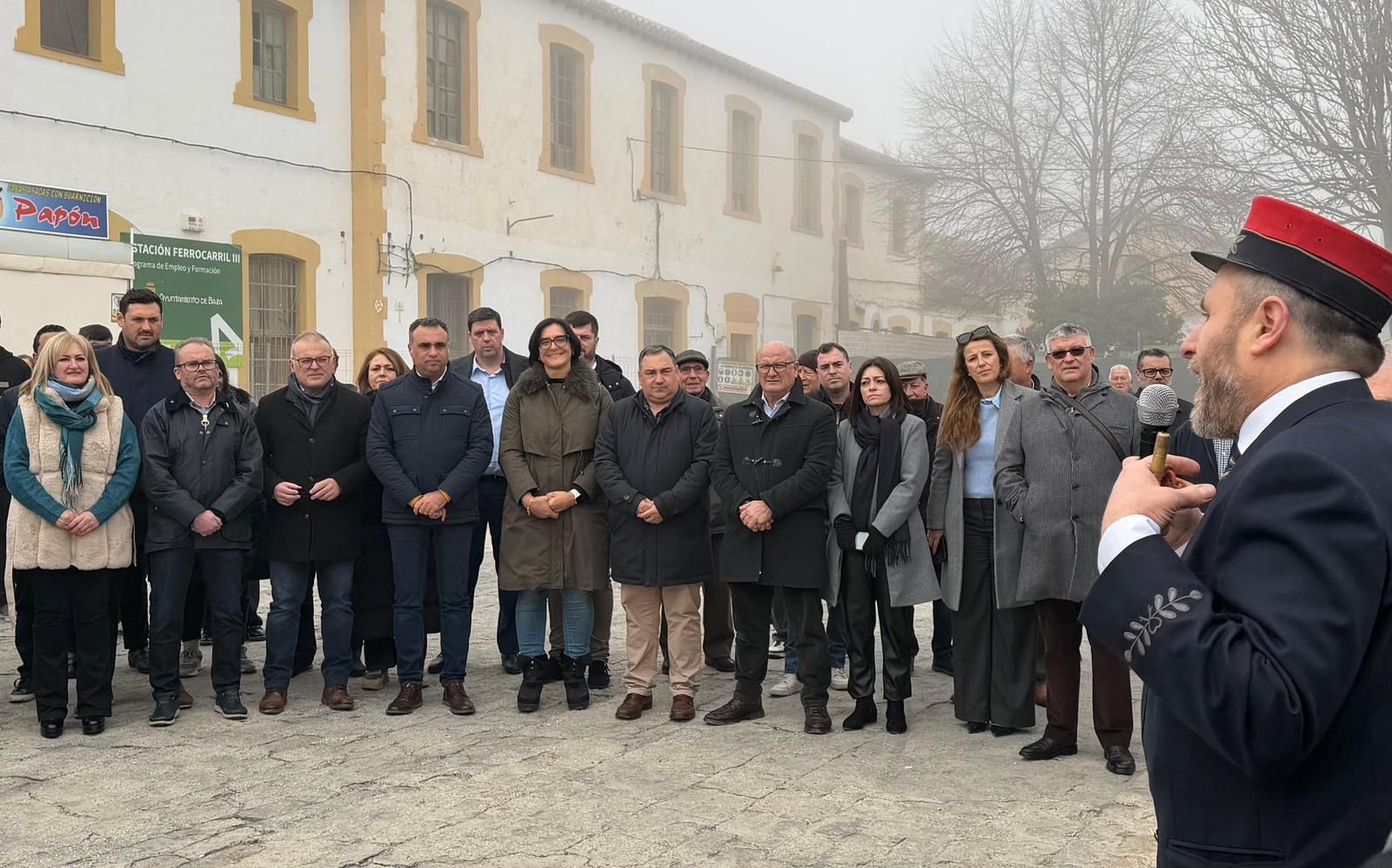 Acto de reivindicación del tren para Baza tras 40 años desde que se perdió