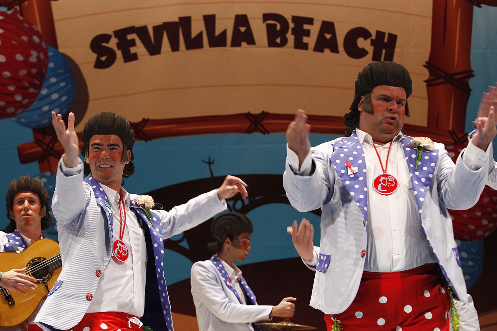 Las imágenes de la decimoctava función clasificatoria