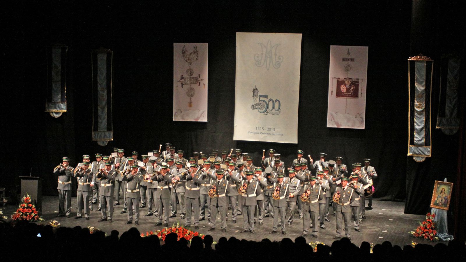 Banda Centuria de la Macarena, a la que se le cedió un local a finales de 2018.