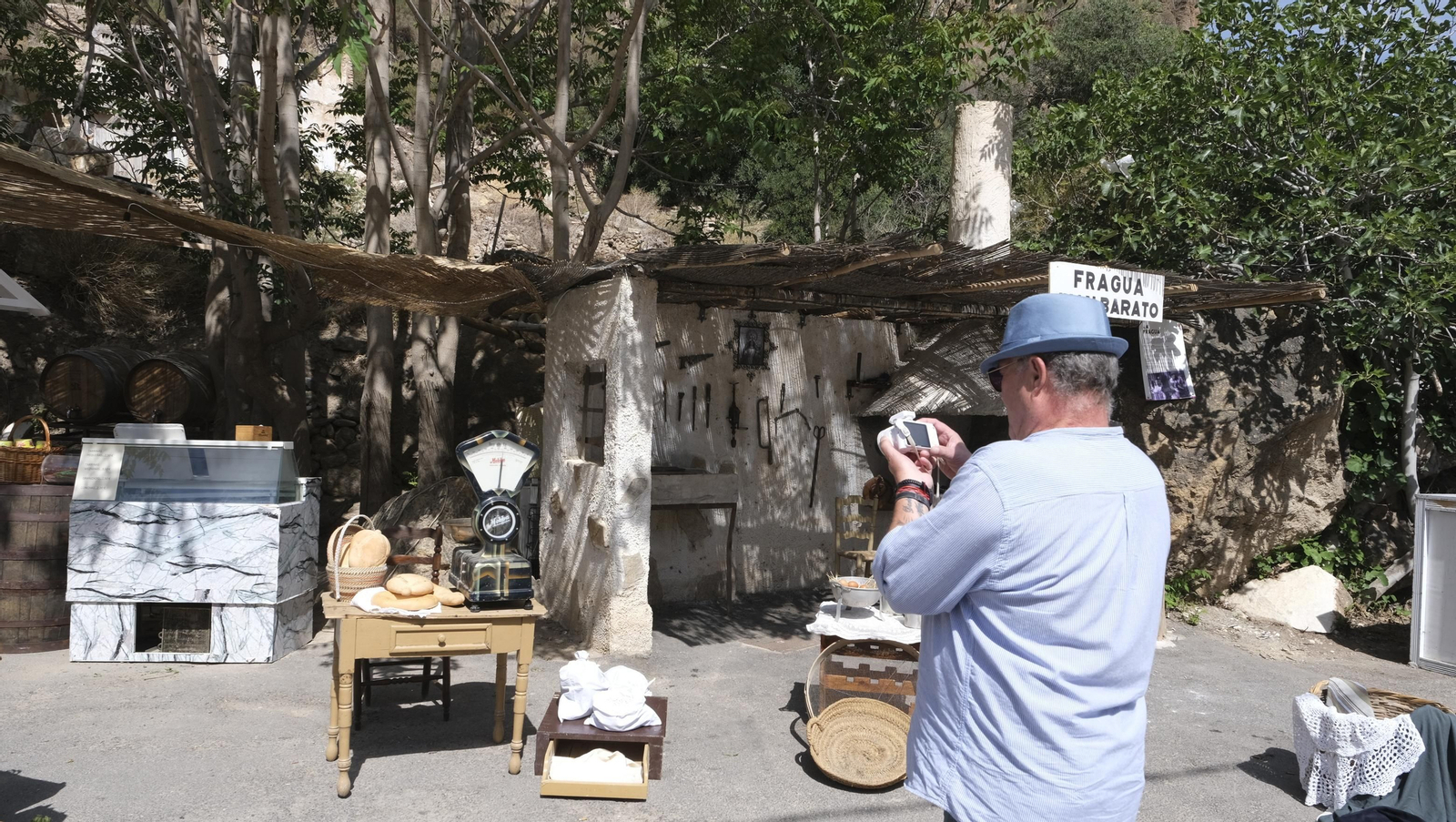 Imágenes de la recreación histórica Canteros y Caciques, en Macael