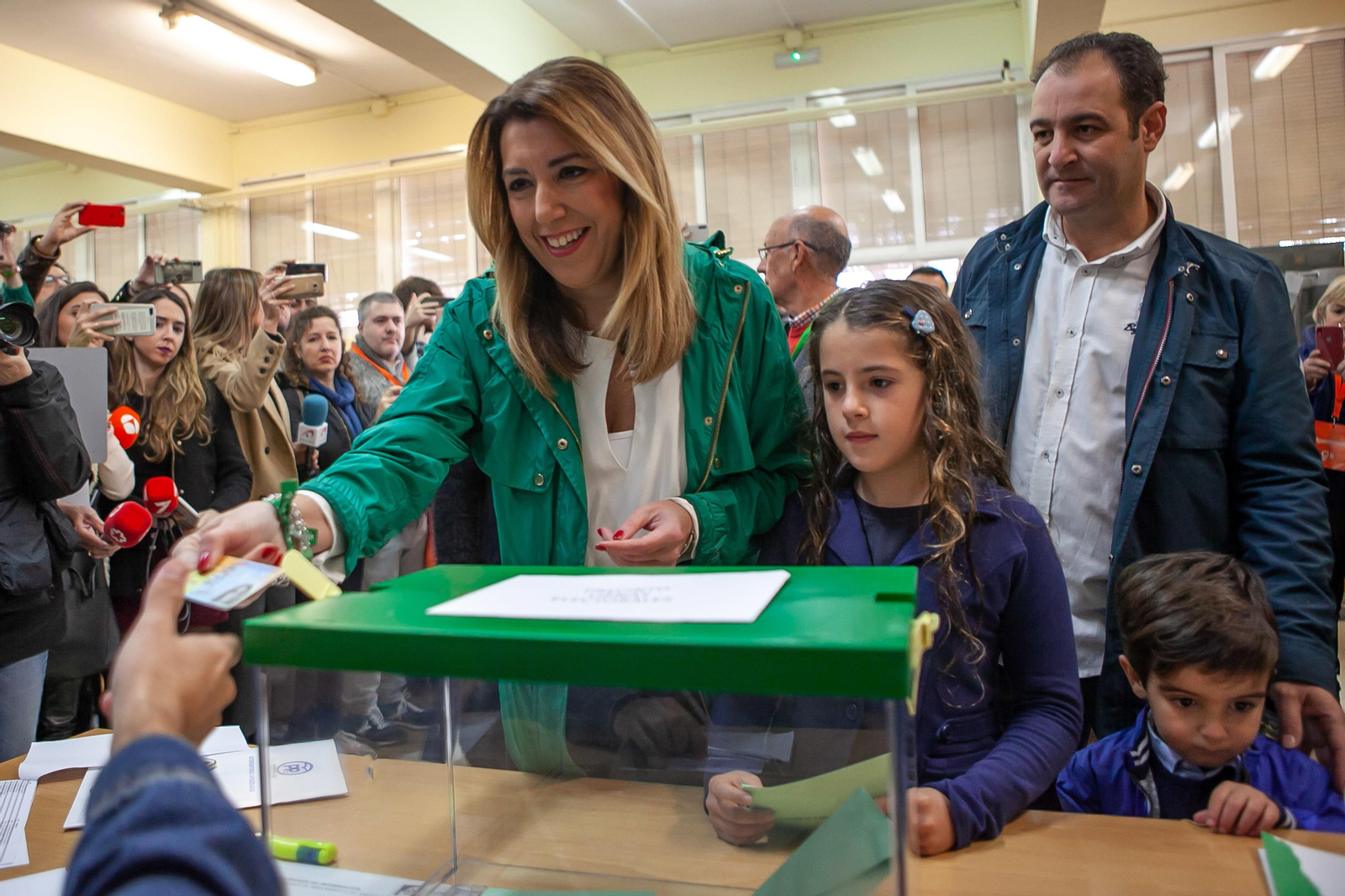 Las imágenes de las elecciones andaluzas 2018
