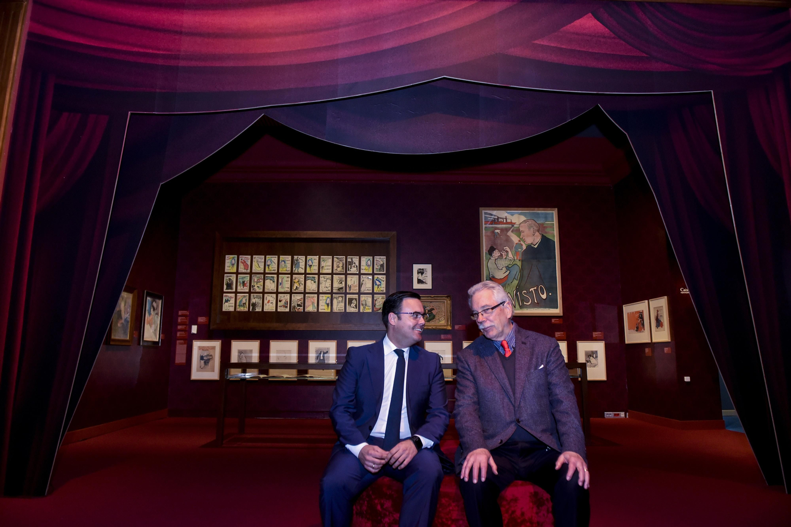 Las imágenes de la exposición  "El espíritu de Montmartre en tiempos de Toulouse-Lautrec"