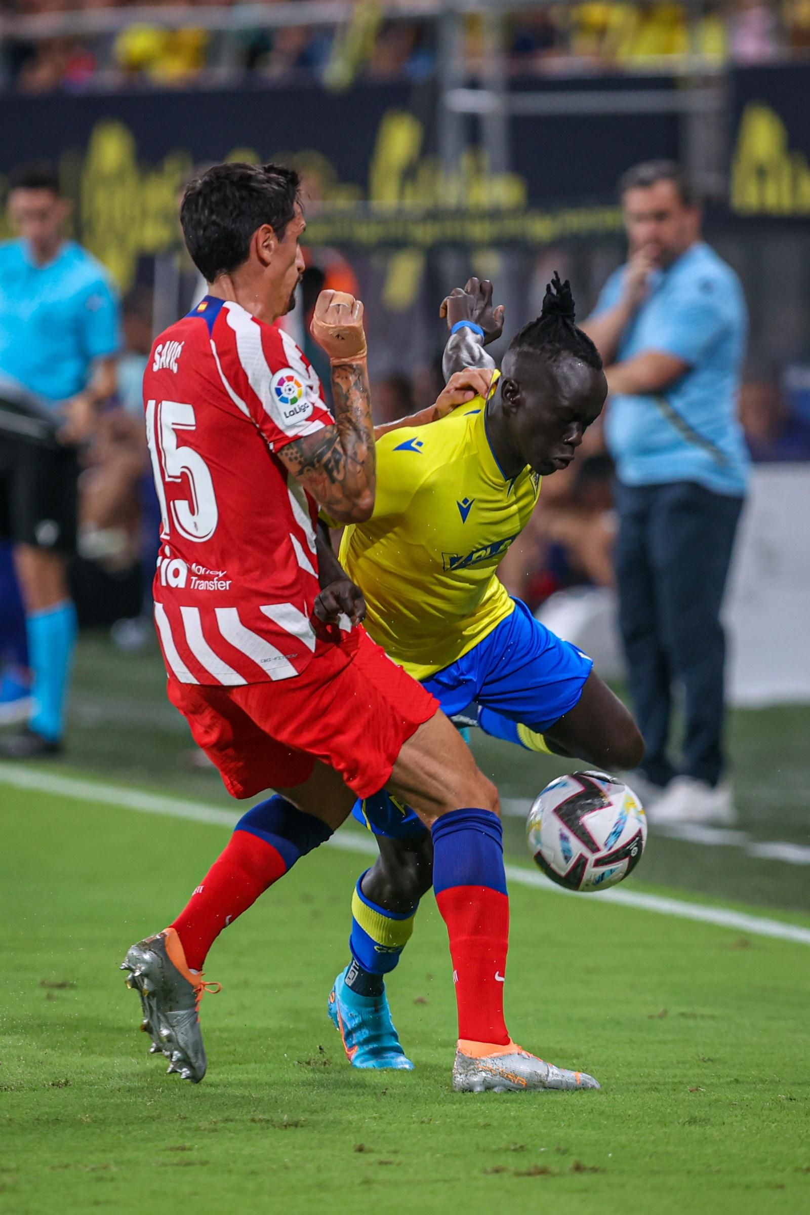 Las imágenes del Cádiz-Atlético de Madrid del Trofeo Carranza