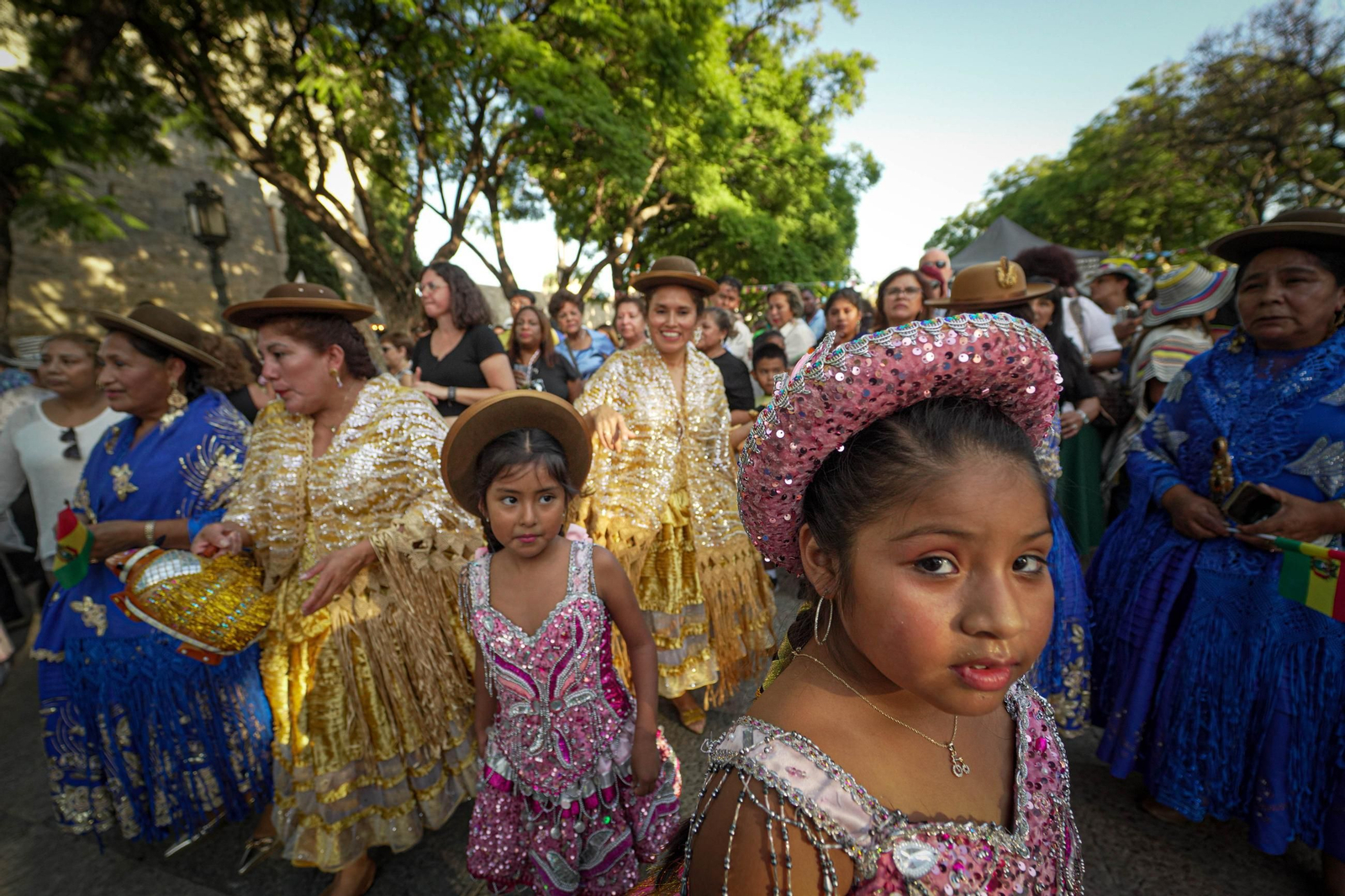 Imágenes de la fiesta Alma Hispana y la Noche Azul y Blanca en Jerez
