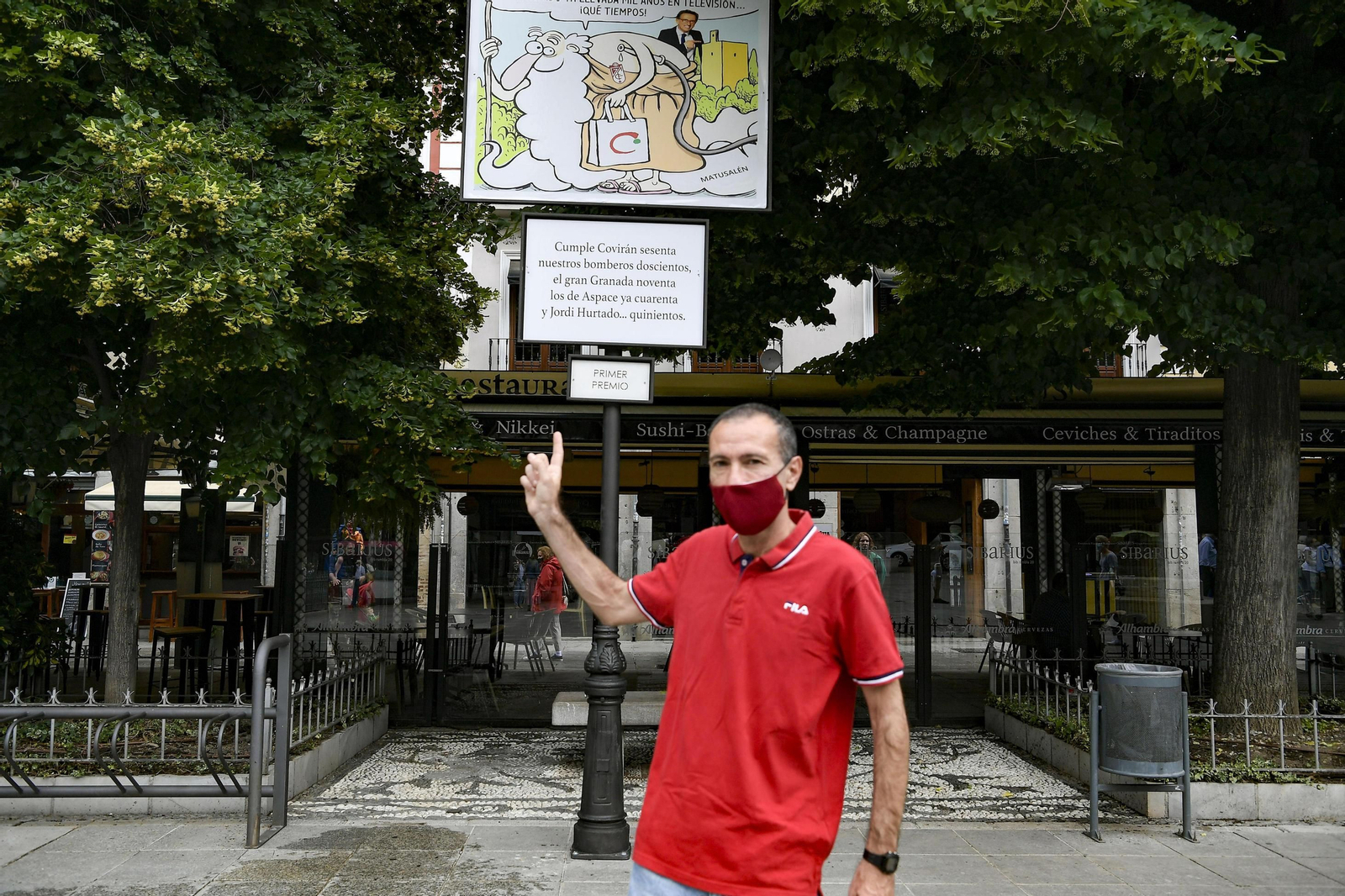 Las carocas del Corpus de Granada 2021