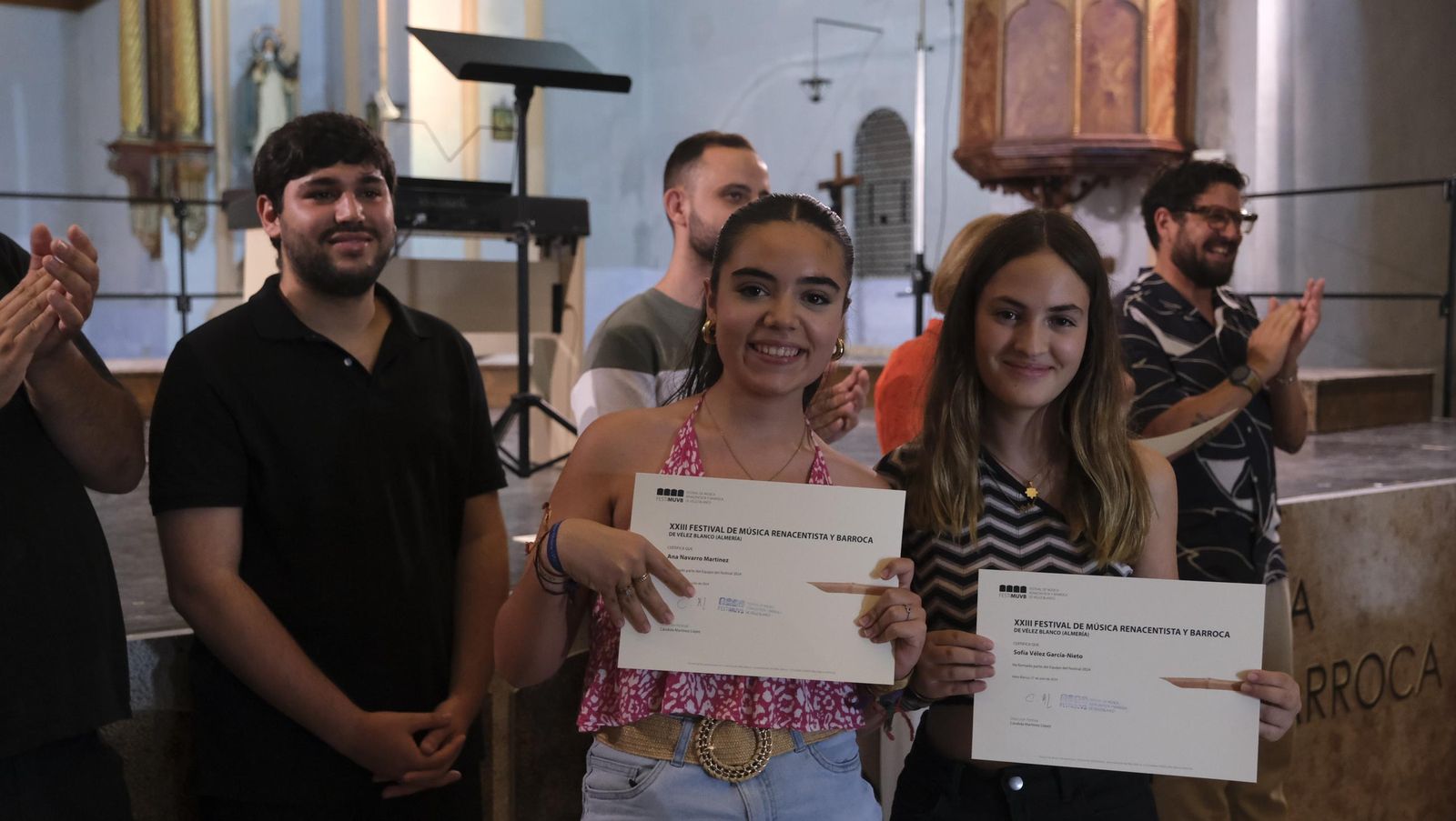 Concierto final de los alumnos en el Festival de Vélez Blanco, en imágenes