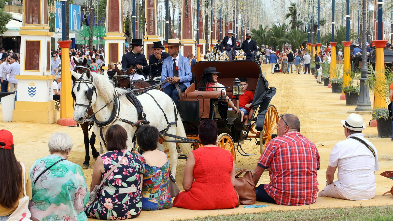 Miércoles de Feria de Jerez, en imágenes