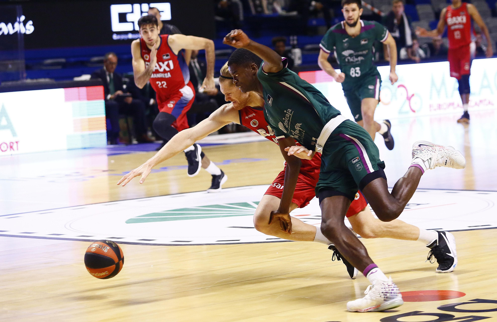 Las fotos del Unicaja -  Baxi Manresa