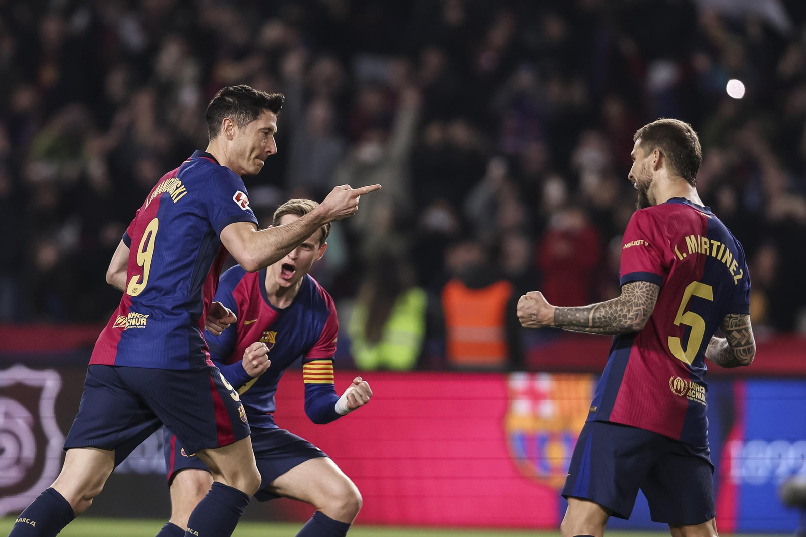 Las fotos del polémico Barcelona - Rayo Vallecano