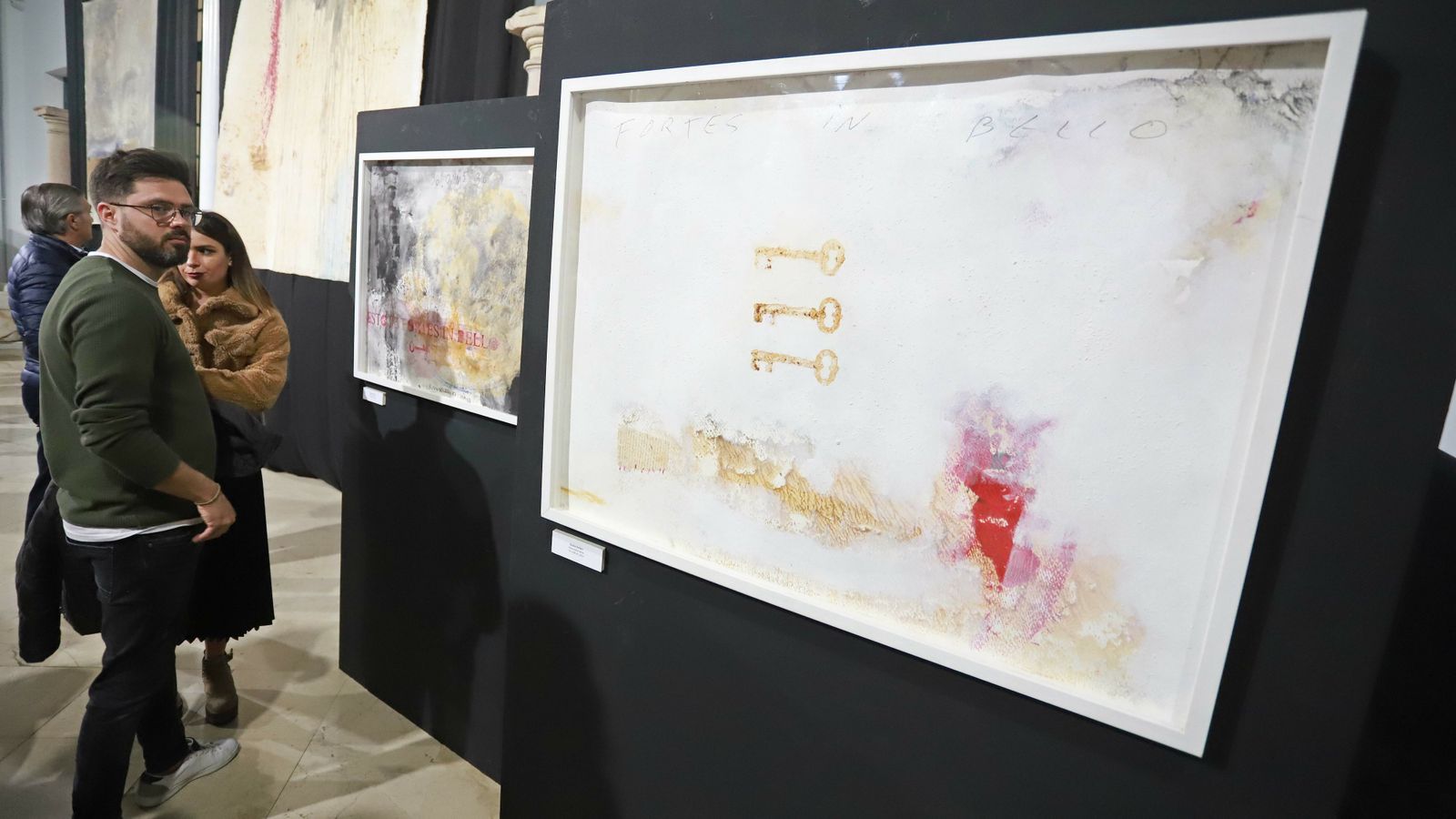 Inauguración de la exposición de Blanca Orozco en el museo municipal  de Algeciras