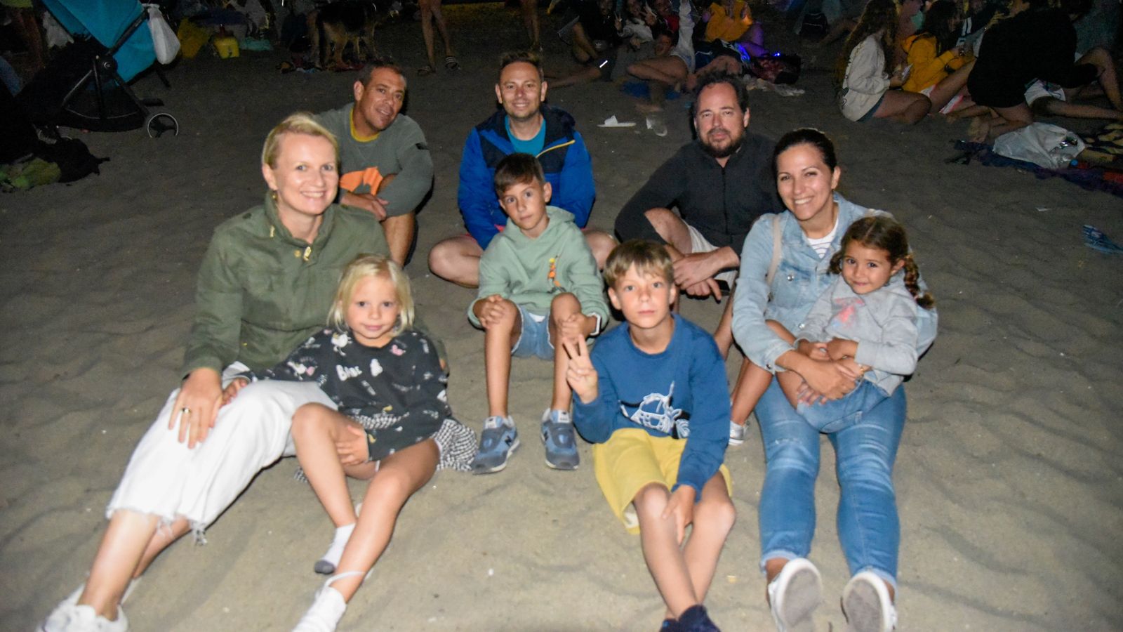 Fotos de la hoguera de San Juan en La Línea