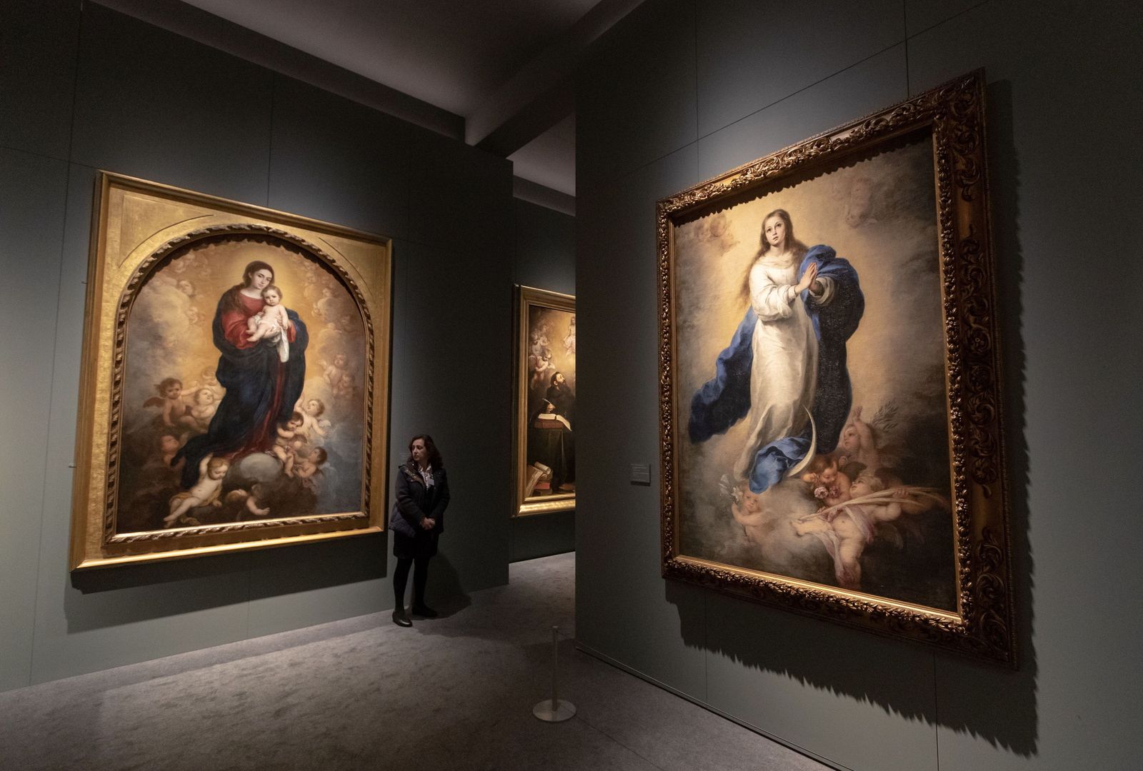 Una de las salas de la exposición ‘Murillo, IV Centenario’, celebrada en Sevilla en 2018.