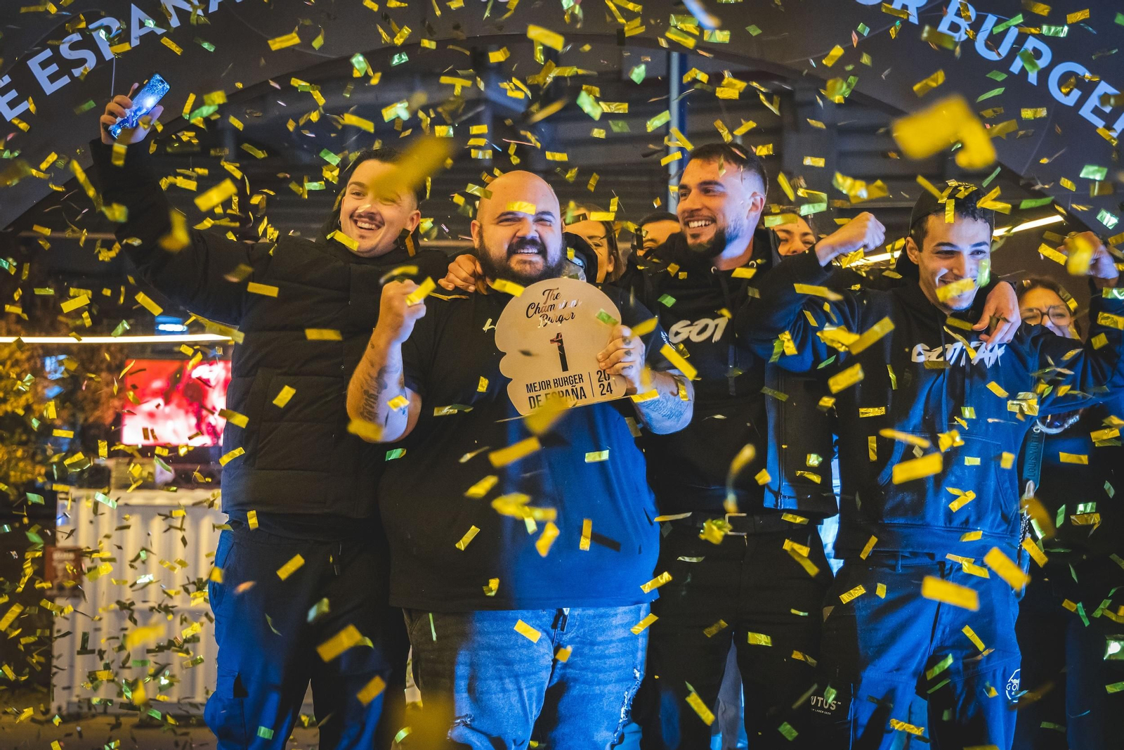 La hamburguesería de Málaga Gottan celebra su primer puesto en The Champions Burger.