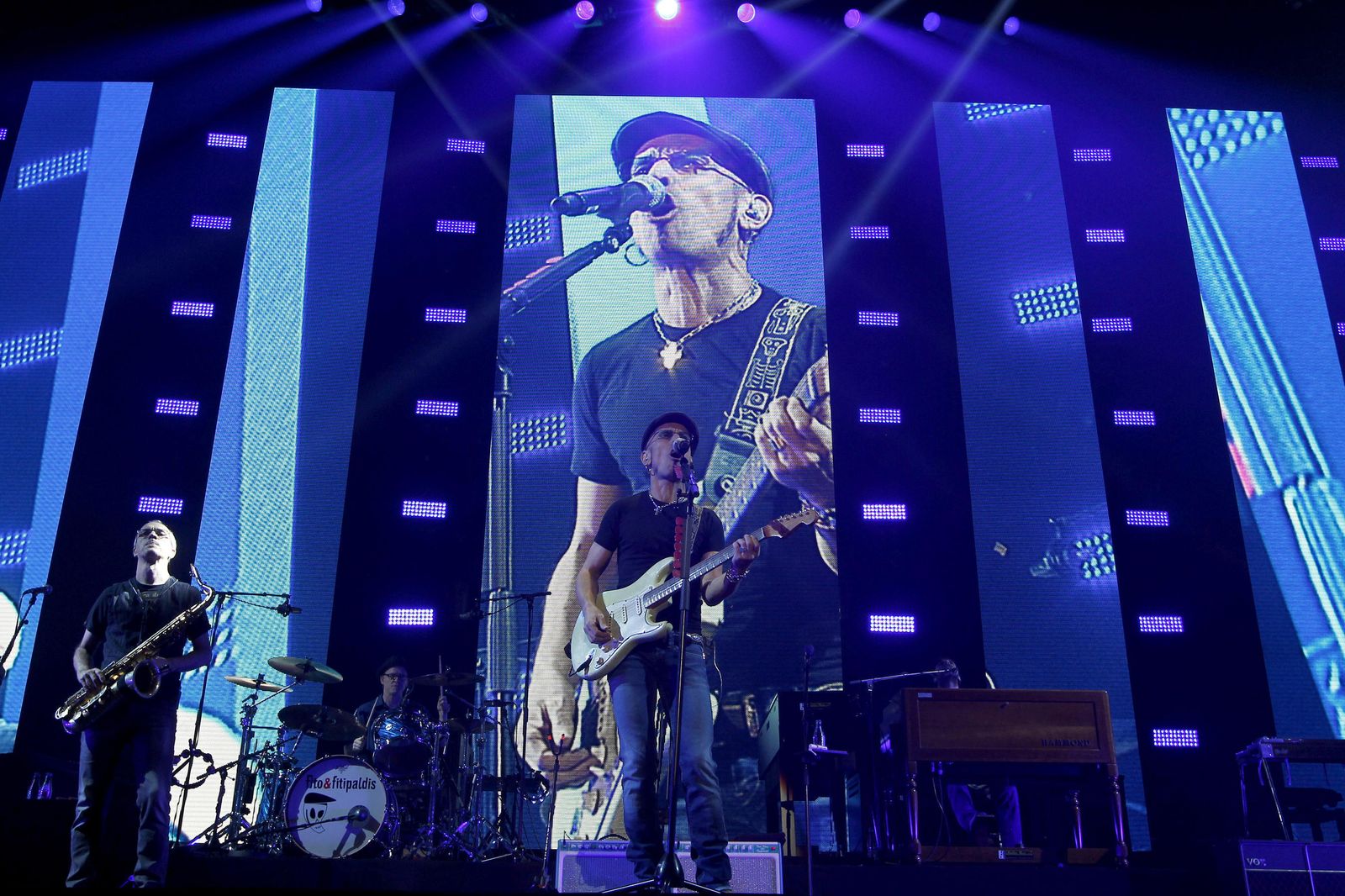 La banda, en una actuación pasada en el Palacio de Congresos de la capital.